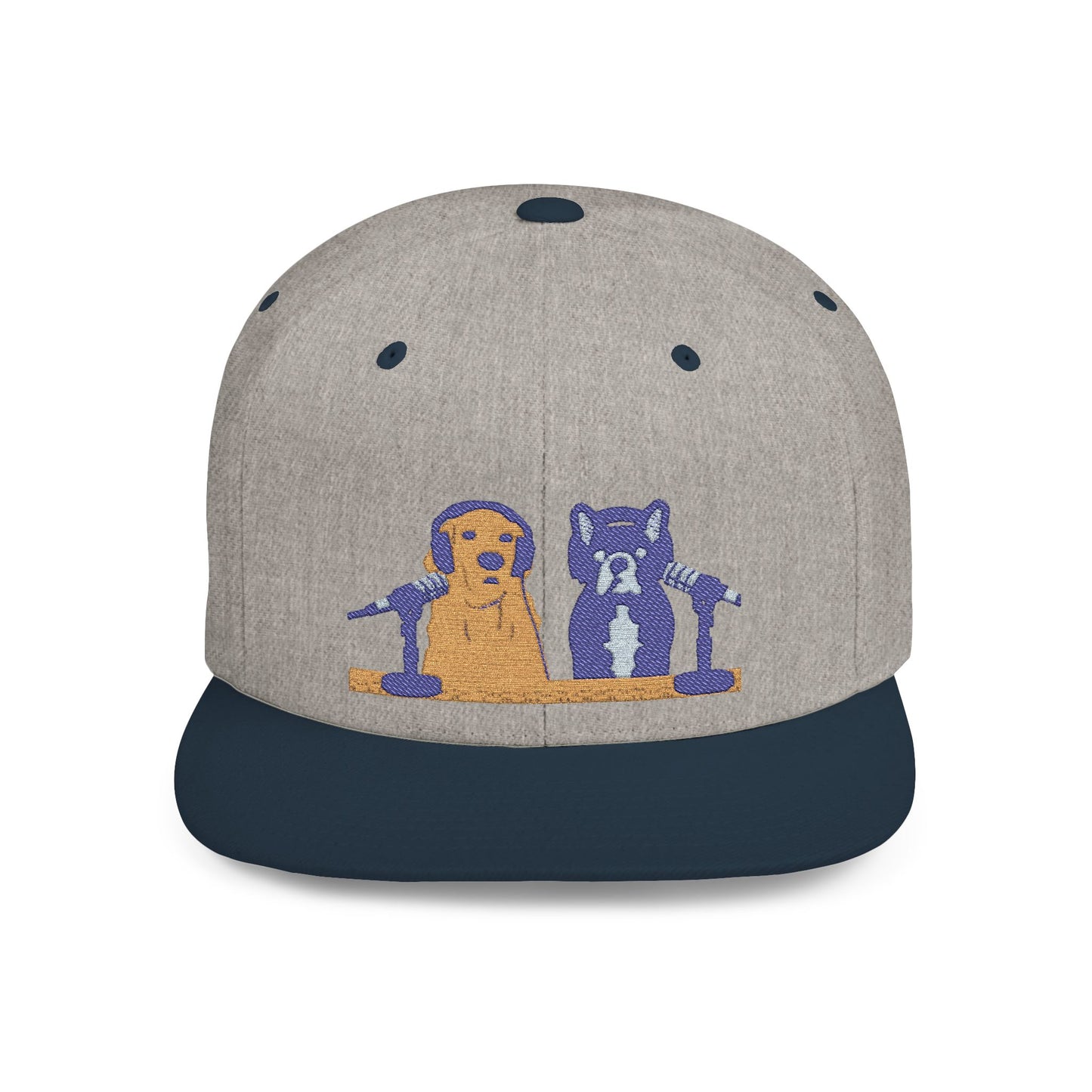 Goldie & Frenchie Embroidered Snapback Hat