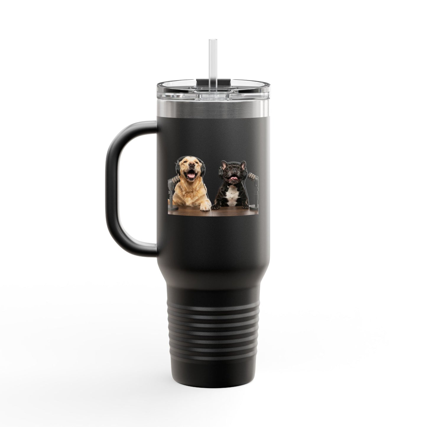 Goldie & Frenchie 40oz Insulated Travel Mug