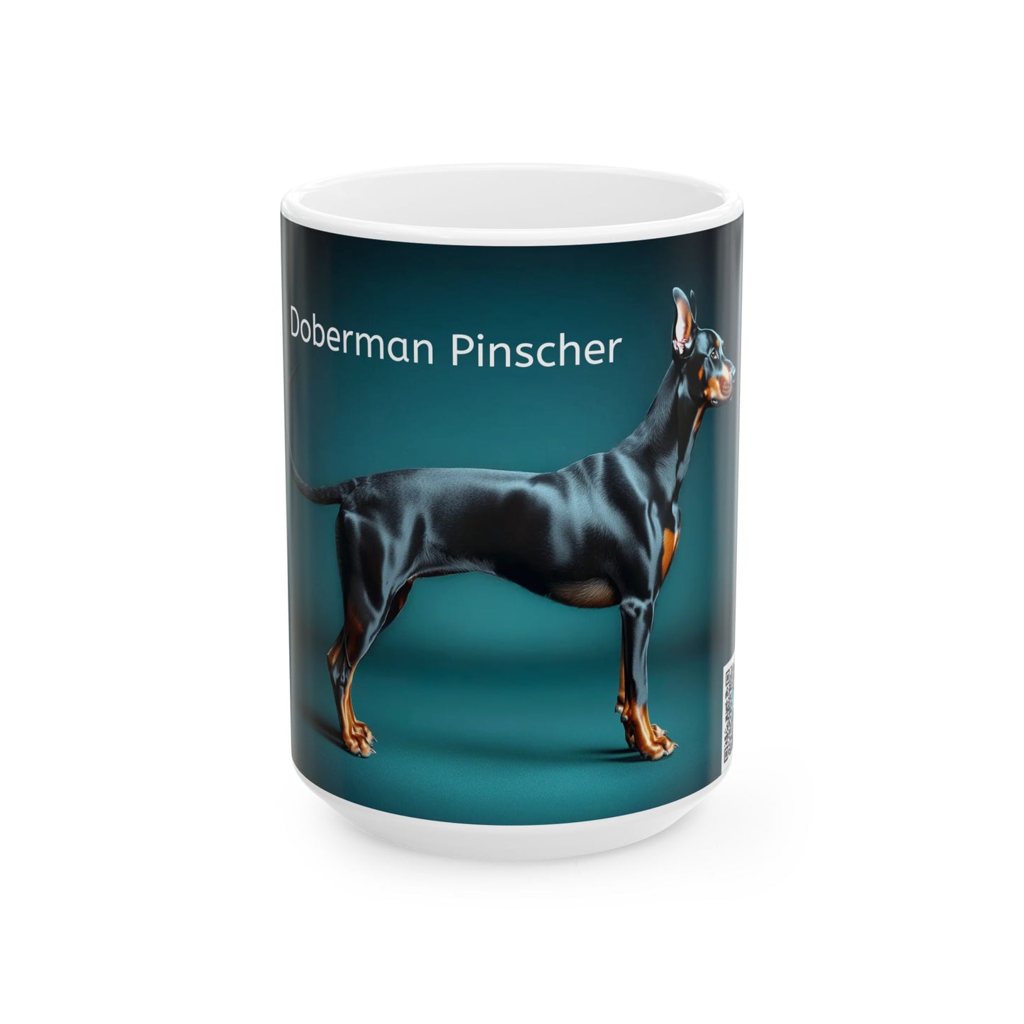 Doberman Pinscher Ceramic Mug – Dog Lover Gift (11oz & 15oz)