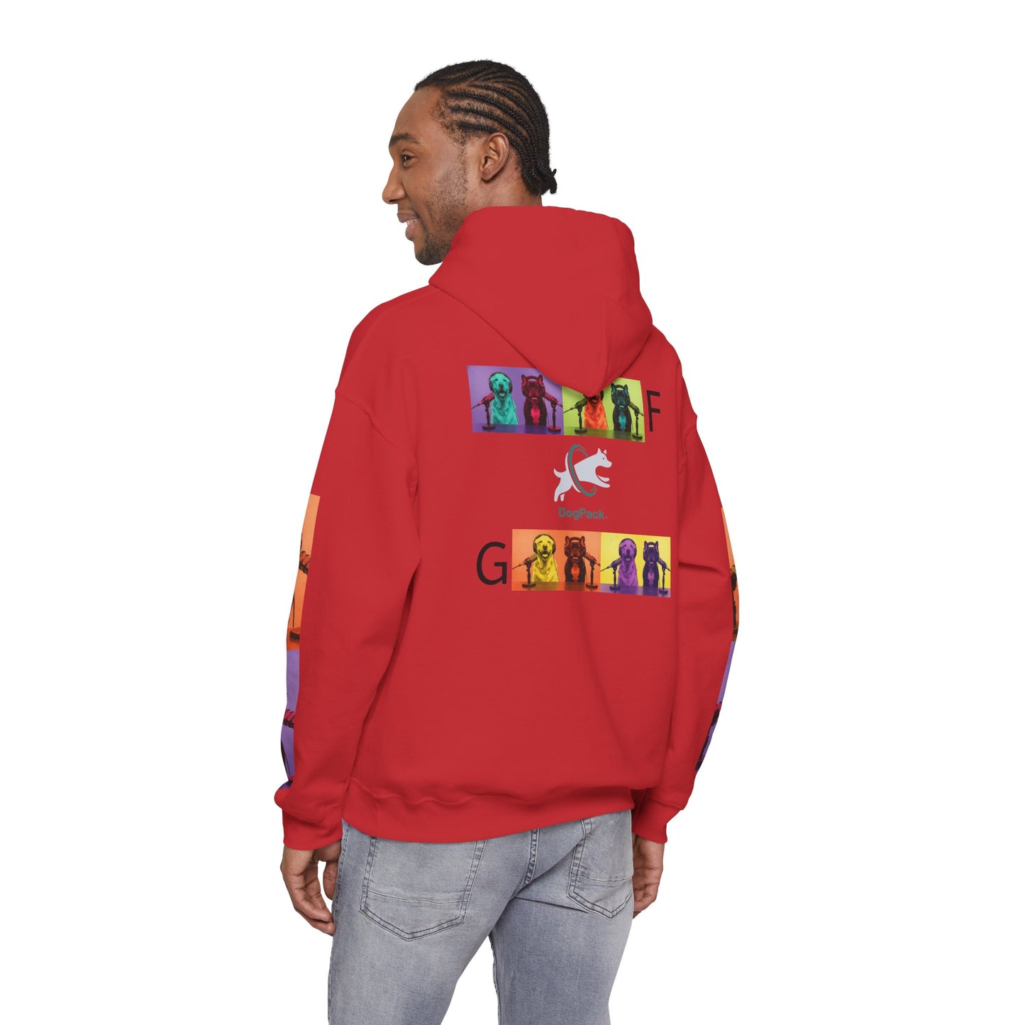 Goldie & Frenchie Cruisin' Hoodie — G&F "Windows down, music up" - Warhol inspired