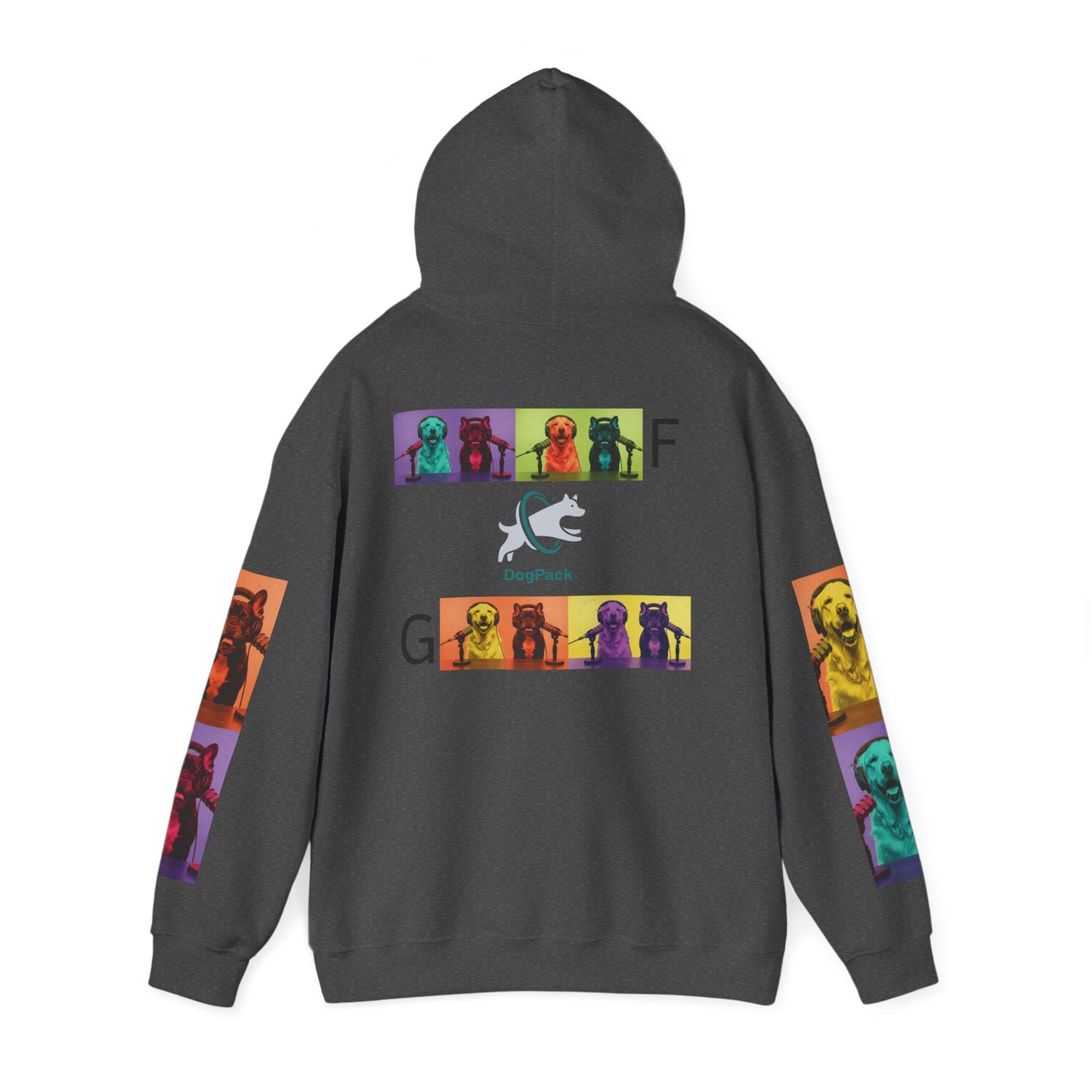 Goldie & Frenchie Cruisin' Hoodie — G&F "Windows down, music up" - Warhol inspired