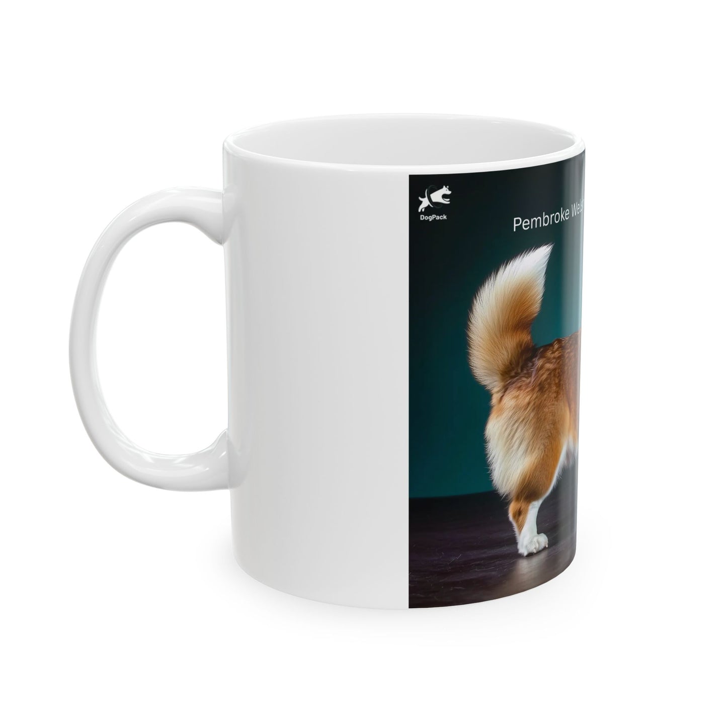 Pembroke Welsh Corgi Ceramic Mug — Pembroke Welsh Corgi Dog Breed Coffee Cup (11oz & 15oz)