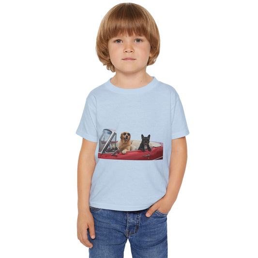 Goldie & Frenchie 'Slow Down & Enjoy the Ride' Toddler T‑Shirt