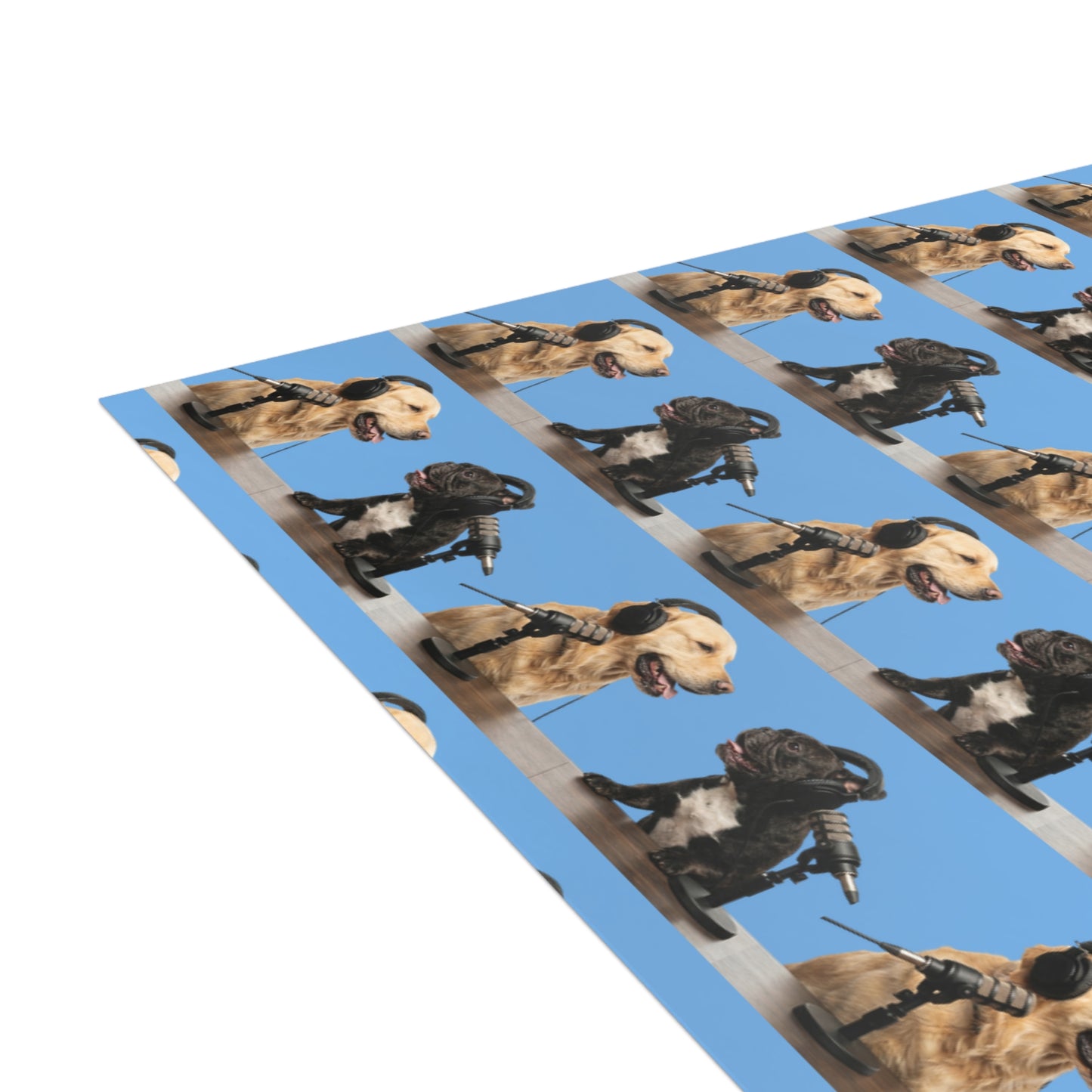 Goldie & Frenchie Festive Patterned Postcard Bundles (envelopes included)