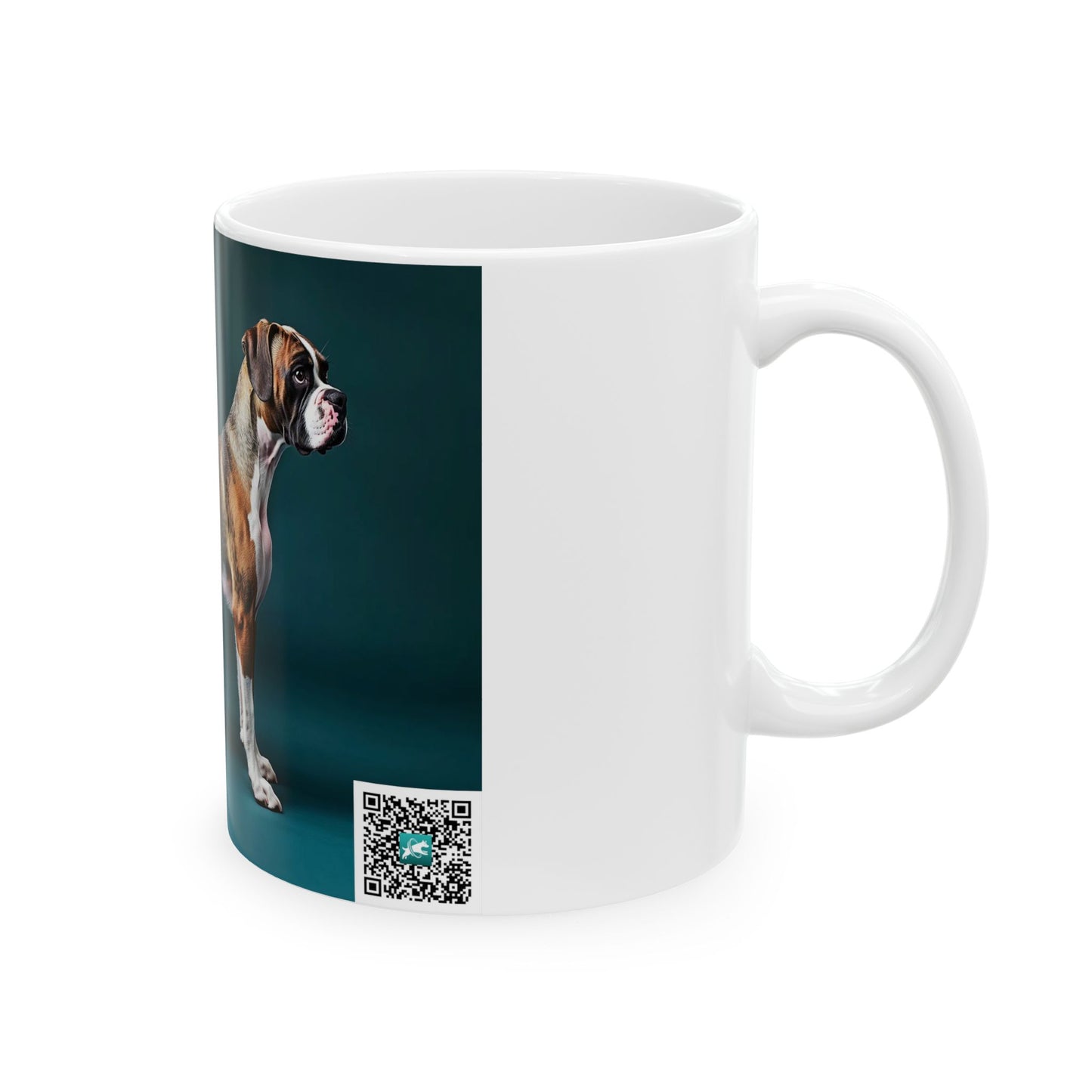 Boxer Dog Ceramic Mug (11oz & 15oz) — Gift for Dog Lovers