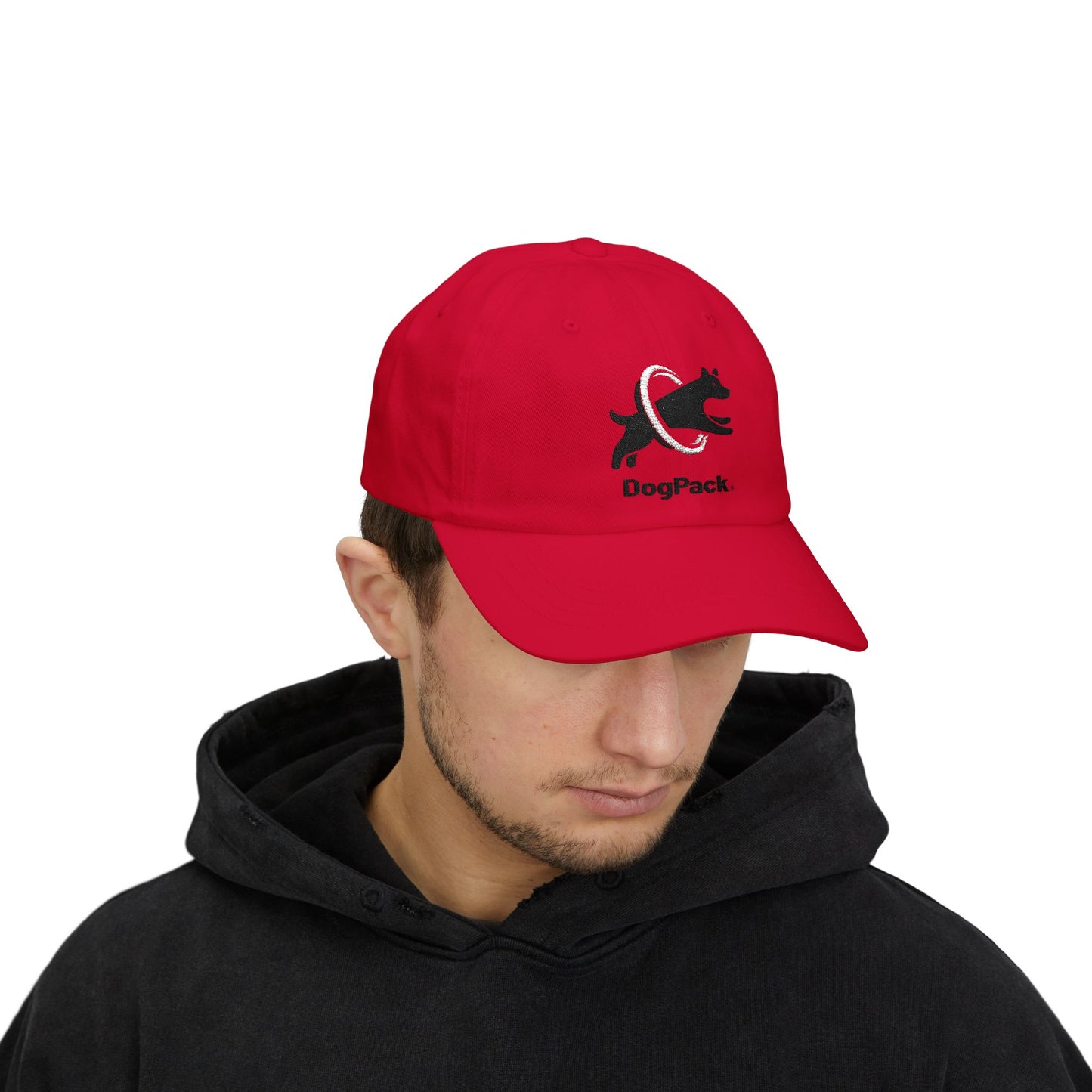 DogPack Brand Dad Cap — DogPack Dark Logo Embroidered Baseball Hat