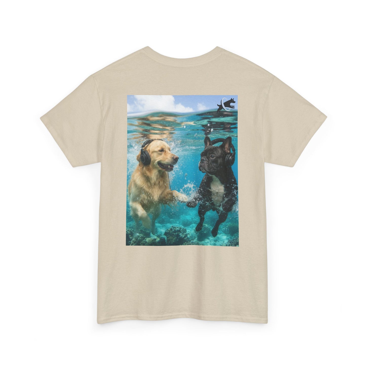 Goldie & Frenchie Front & Back Canada T‑Shirt — "Made in Canada" - Ships from Canada