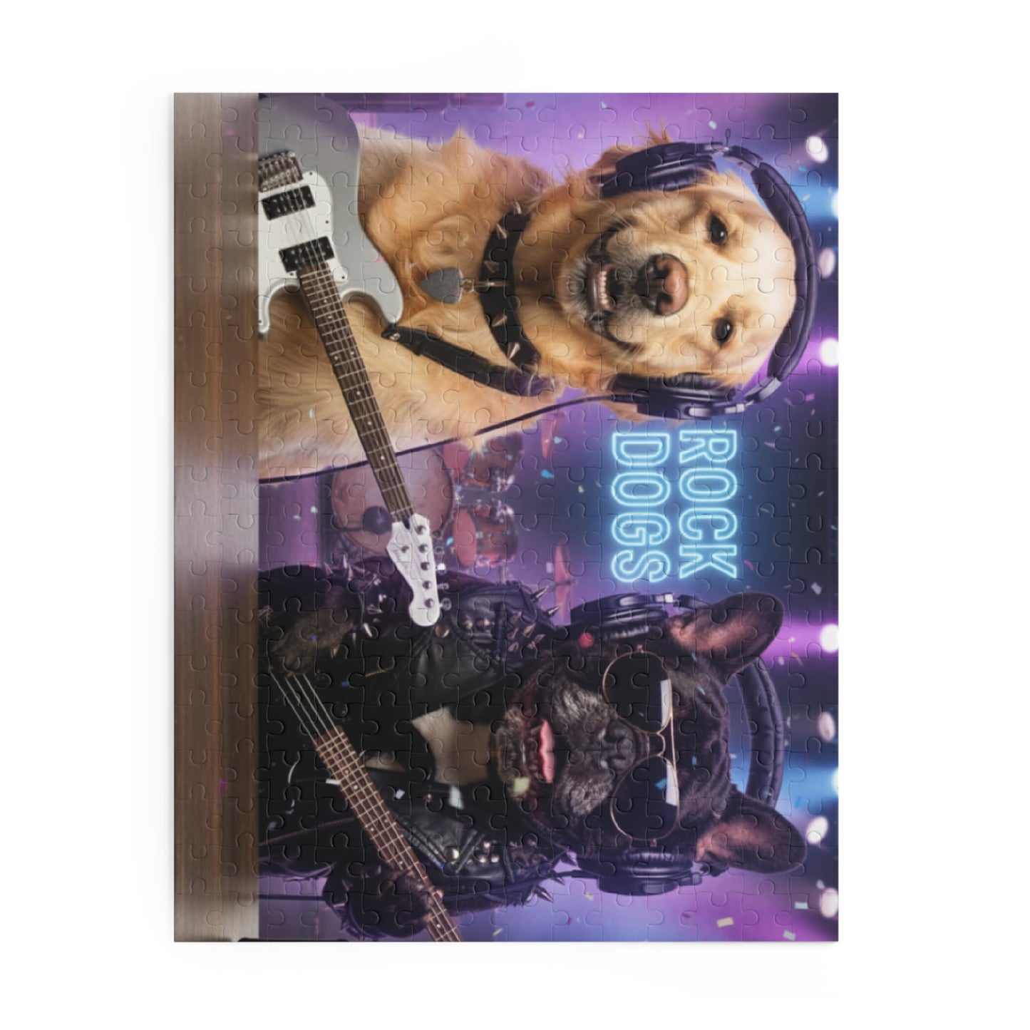 Goldie & Frenchie 'Rock Dogs' Puzzle - 120/252/500 - Piece Jigsaw Puzzle