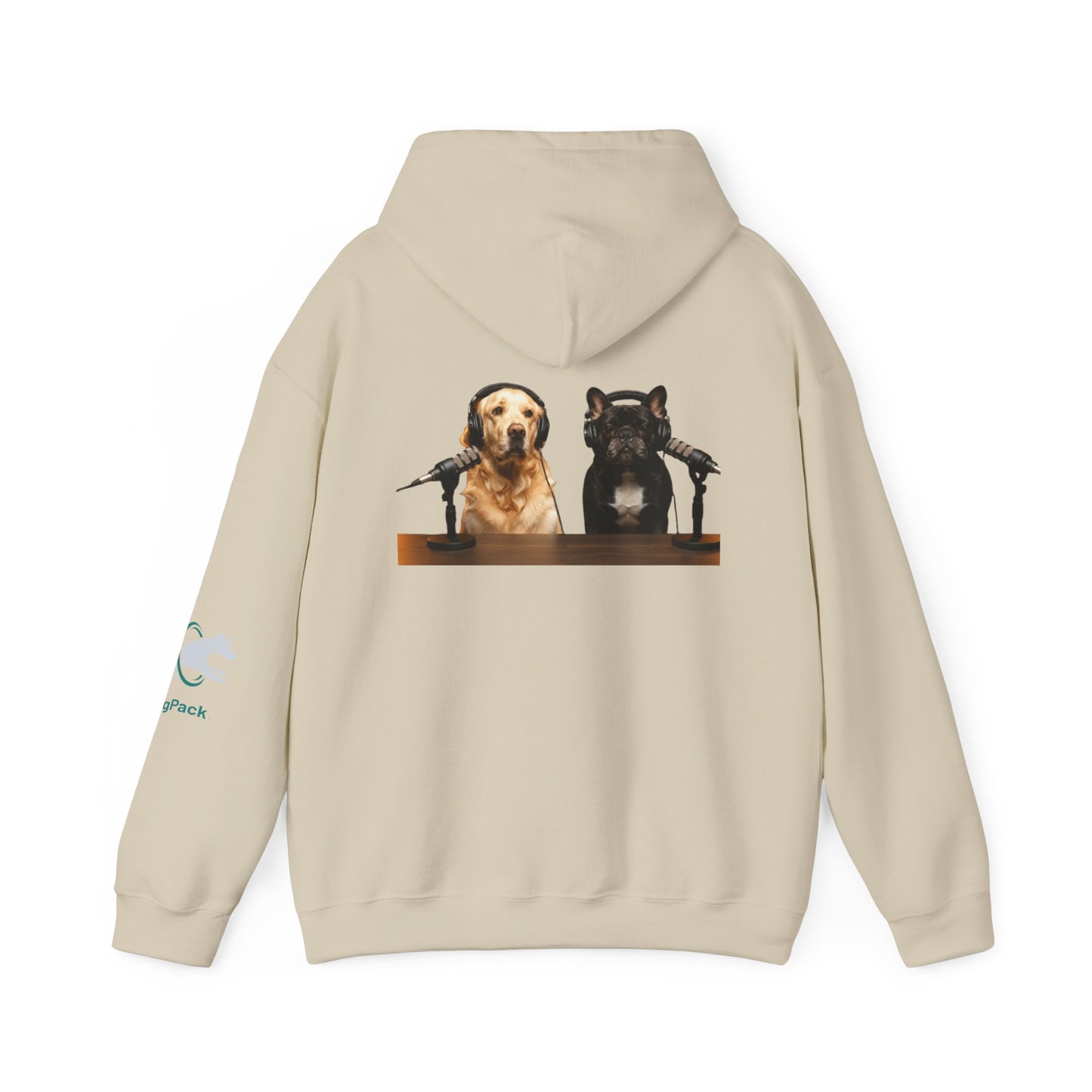 Goldie and Frenchie Hooded Sweater in Reverse