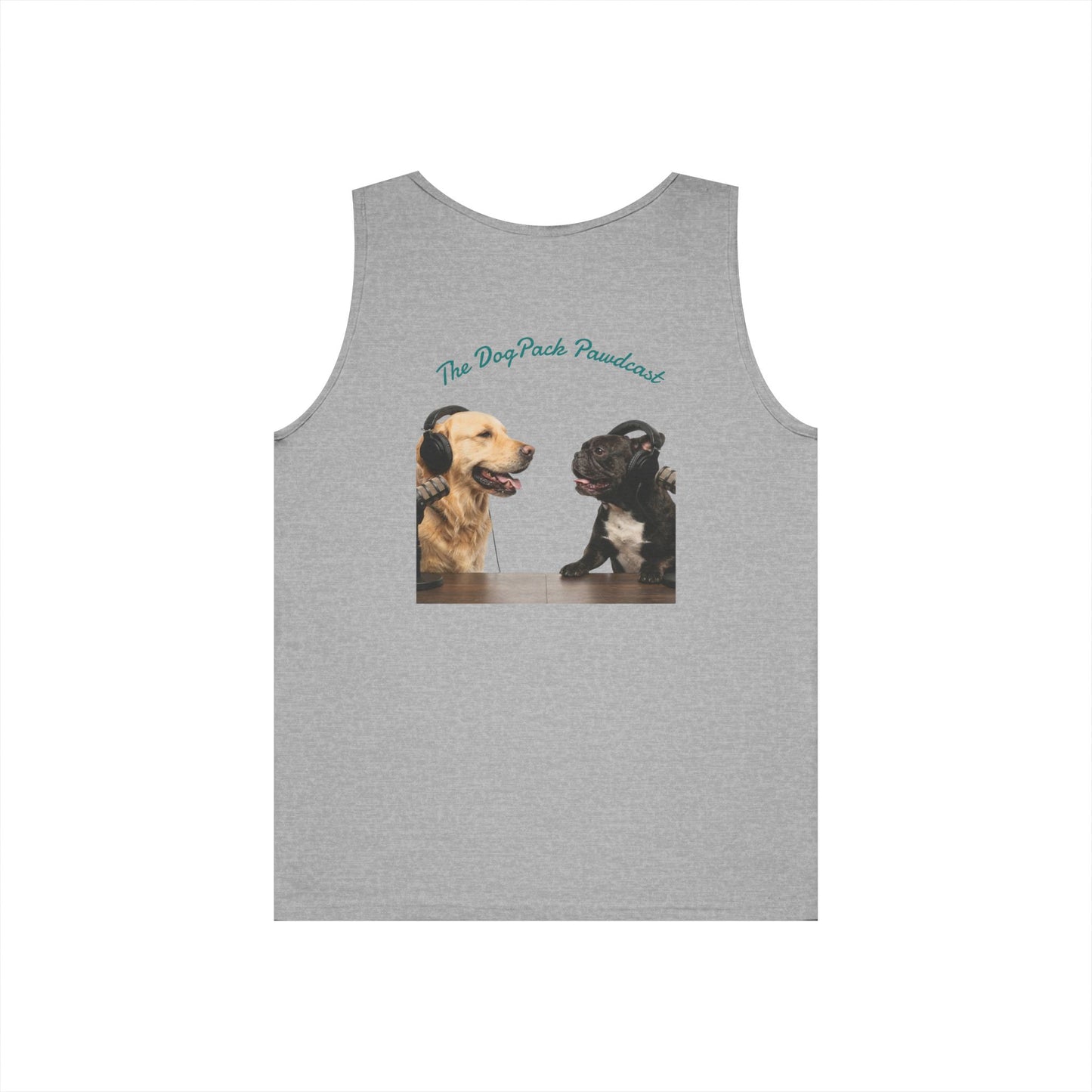 Goldie & Frenchie Front and Back Tank Top - Unisex