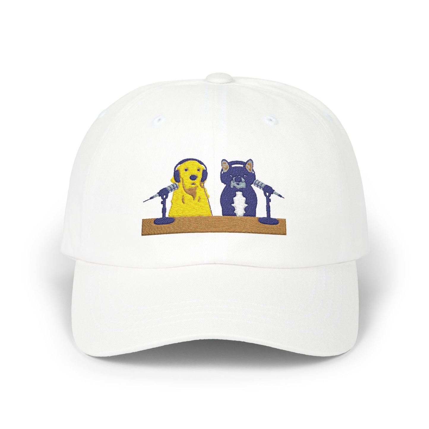 Goldie & Frenchie Embroidered Podcast Hat