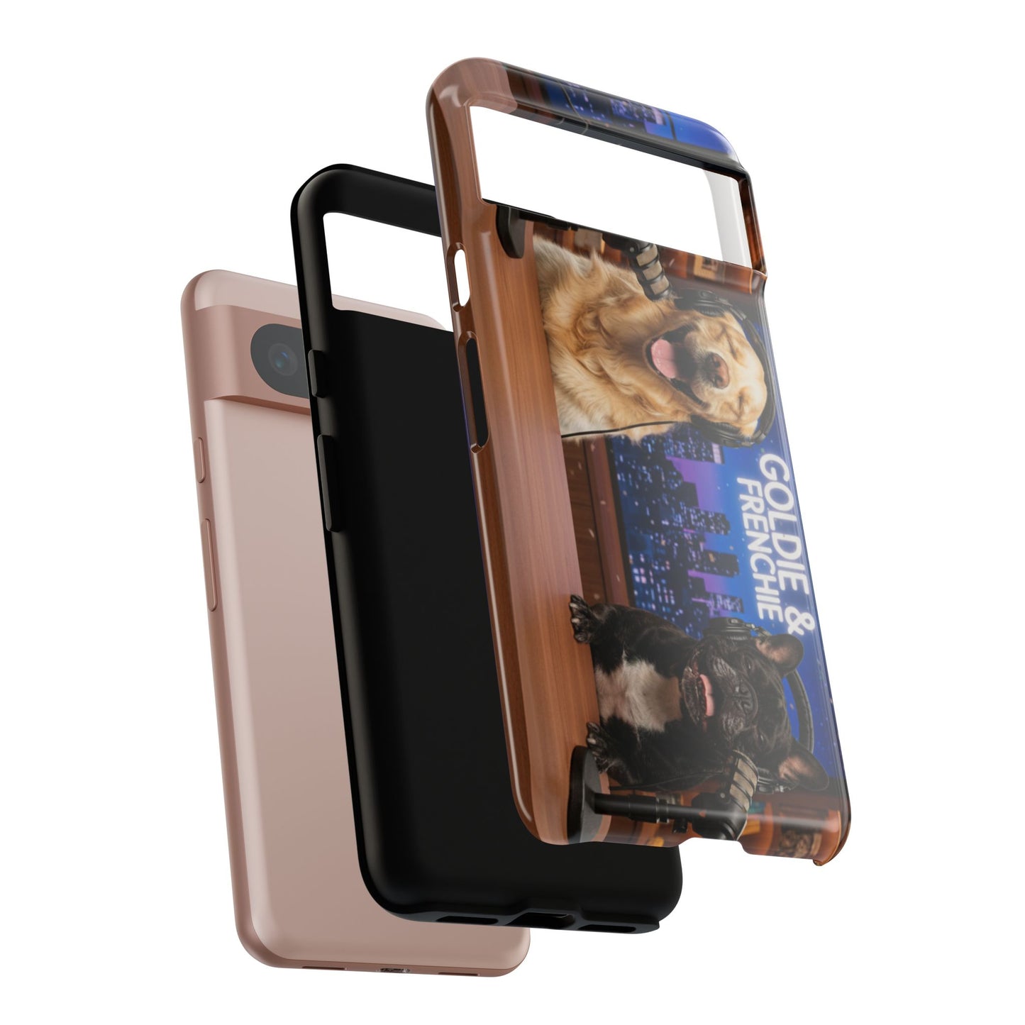 Goldie & Frenchie Talk Show LOL Laughing out Loud Samsung Google Android Cases