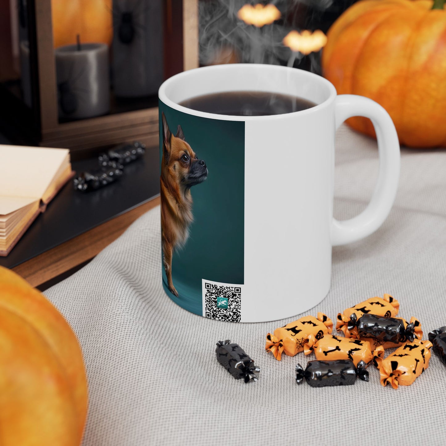 Affenhuahua Ceramic Mug — Affenhuahua Dog Breed Coffee Cup (11oz & 15oz)