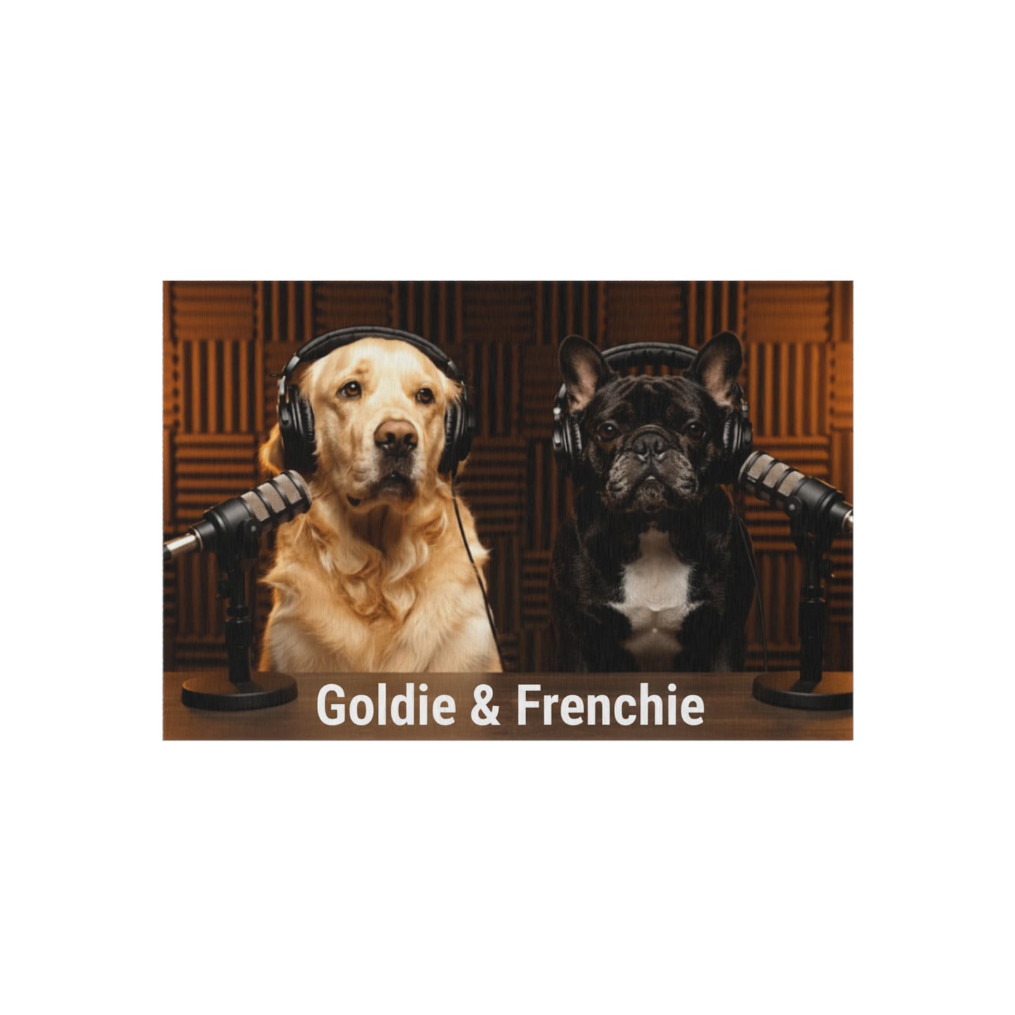 Goldie & Frenchie Classic Outdoor Rug