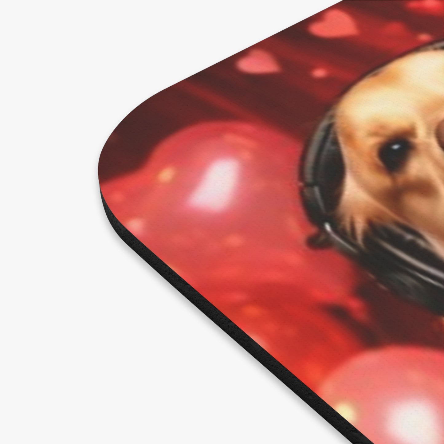Goldie & Frenchie 'Valentines Day' Mouse Pad - 9x8 inches