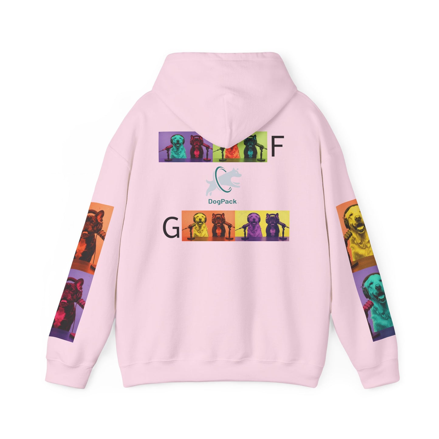 Goldie & Frenchie Cruisin' Hoodie — G&F "Windows down, music up" - Warhol inspired