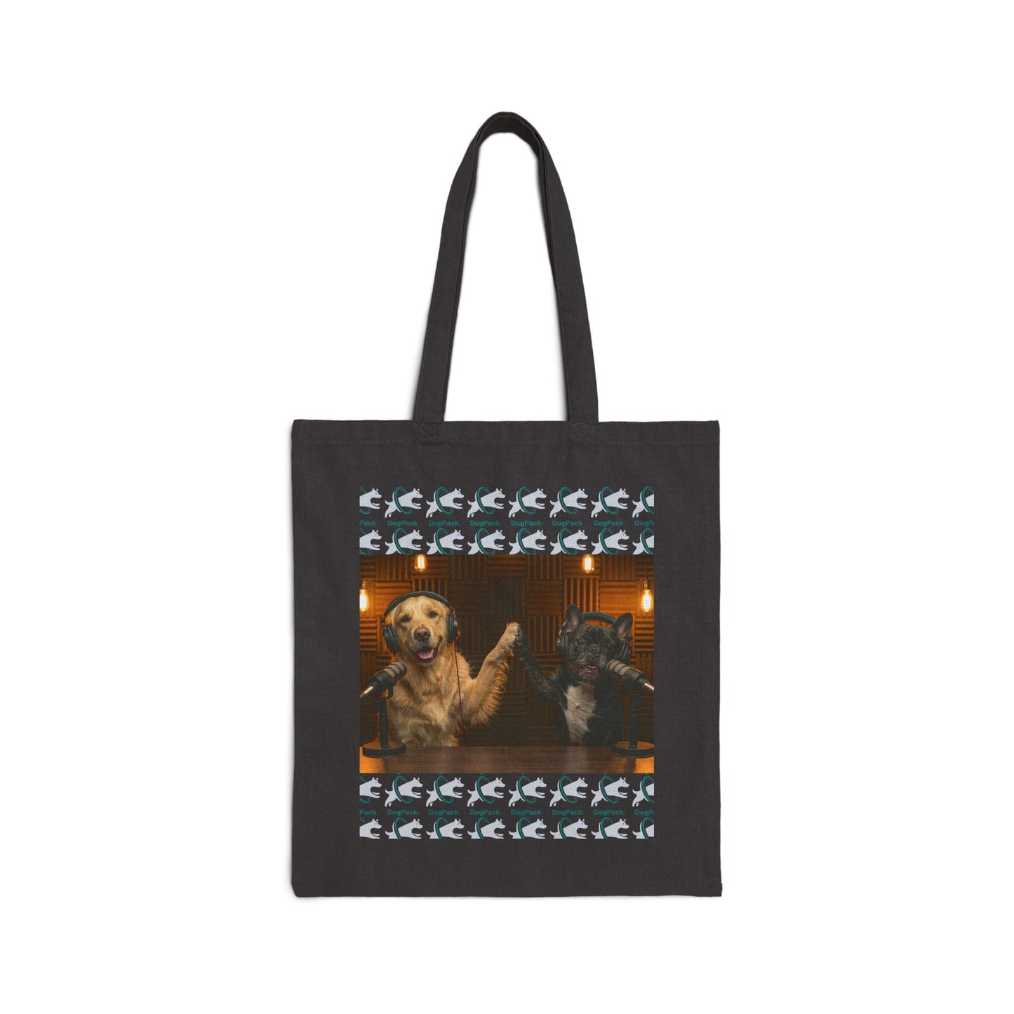 Goldie & Frenchie 'High Fives' Canvas Tote