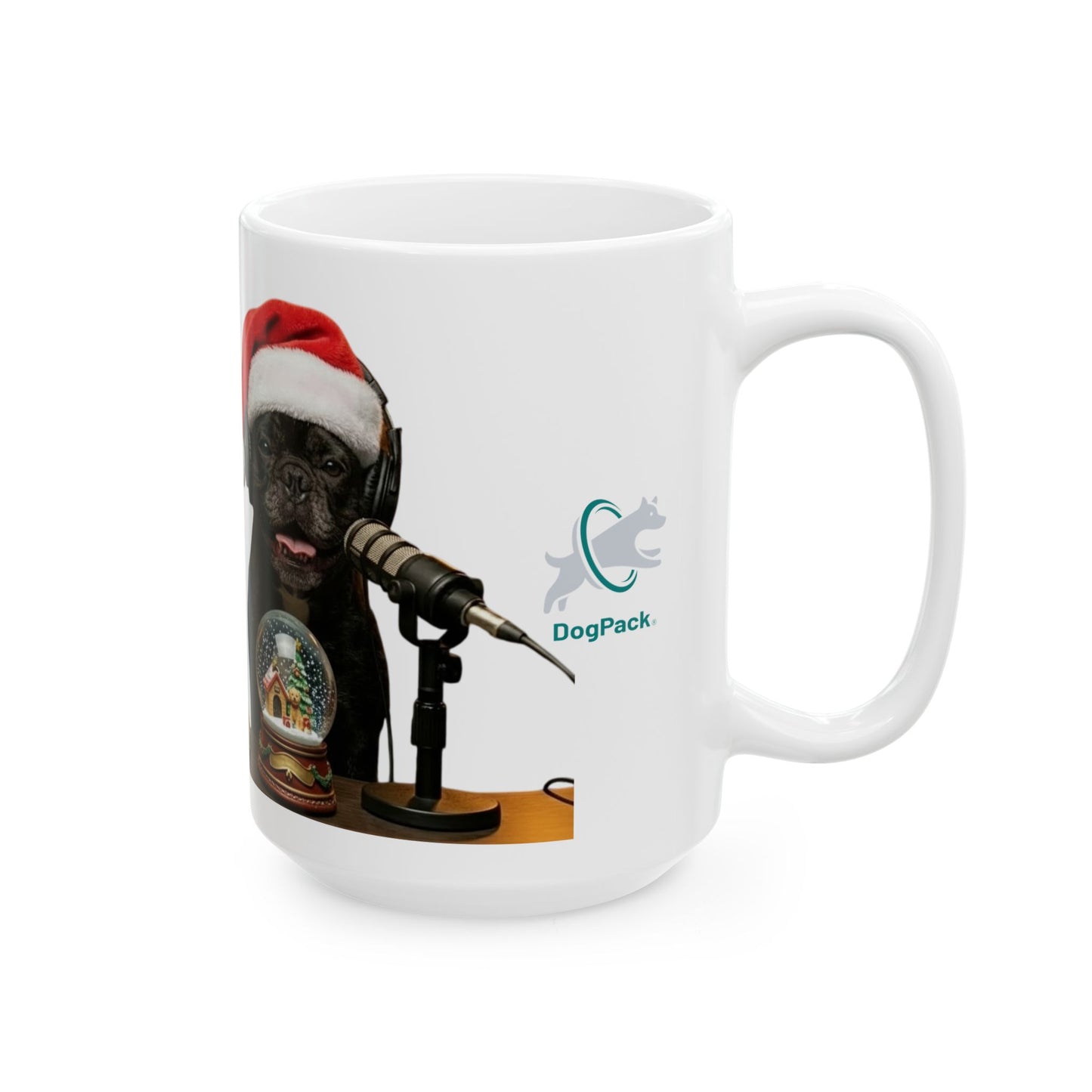 Goldie & Frenchie Christmas Holidays Coffee Mug (11oz/15oz)