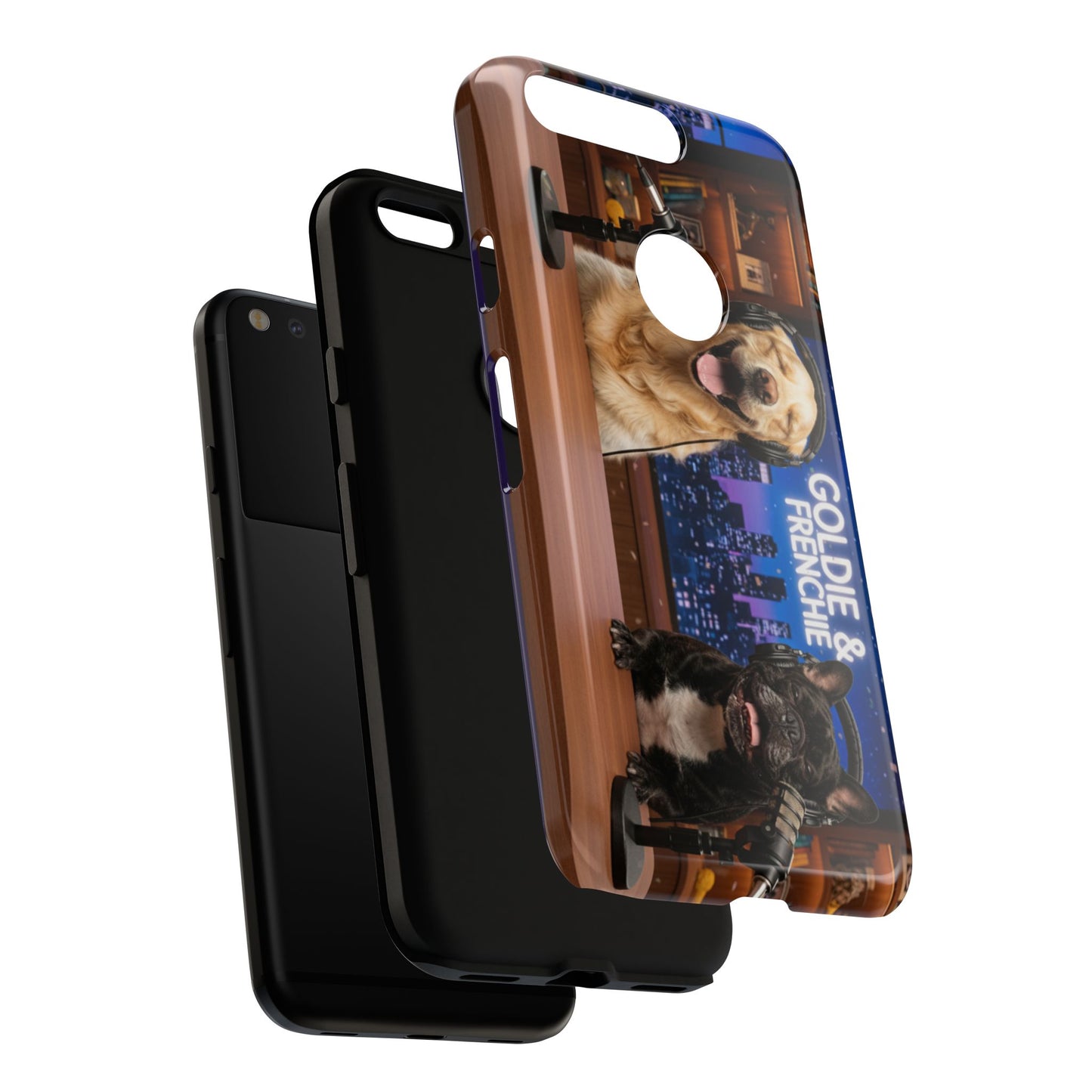 Goldie & Frenchie Talk Show LOL Laughing out Loud Samsung Google Android Cases