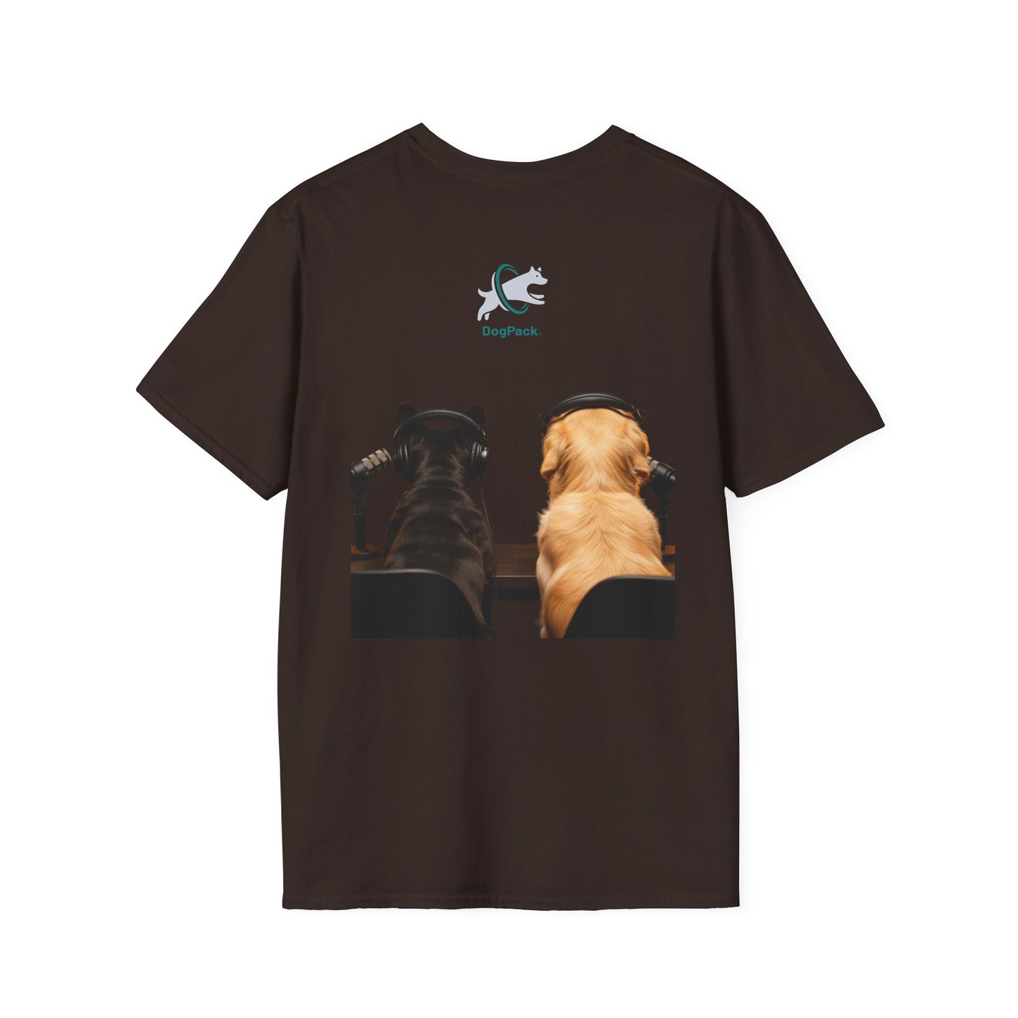 Goldie & Frenchie back & front Softstyle T-shirt