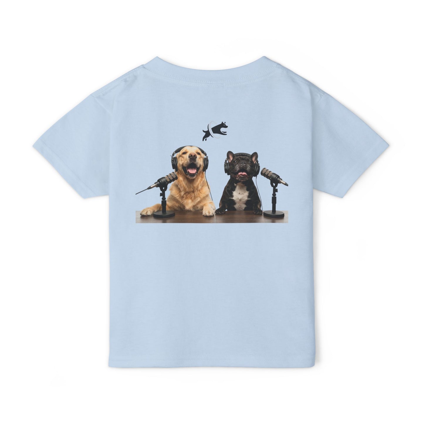Goldie the Doctor & Frenchie the Baker Toddler T‑Shirt - Front & Back Print
