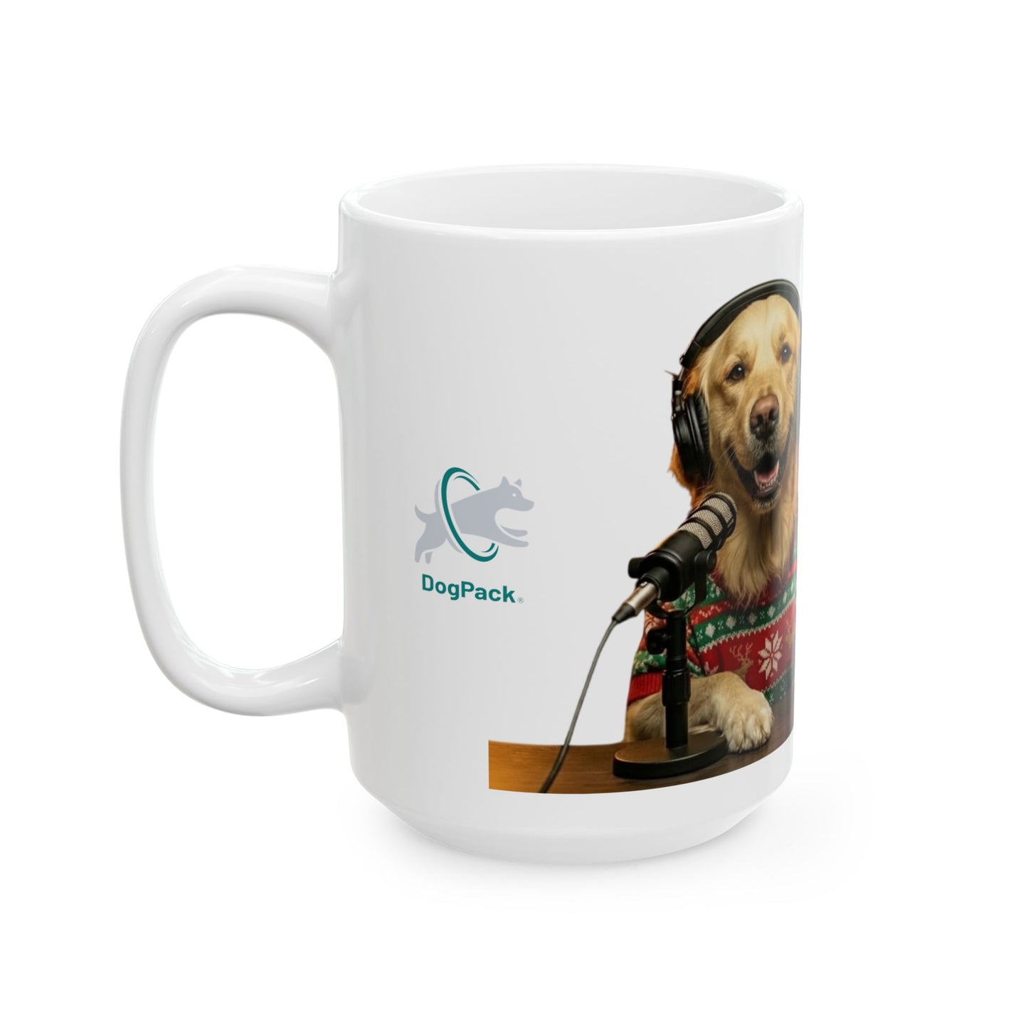 Goldie & Frenchie Christmas Holidays Coffee Mug (11oz/15oz)