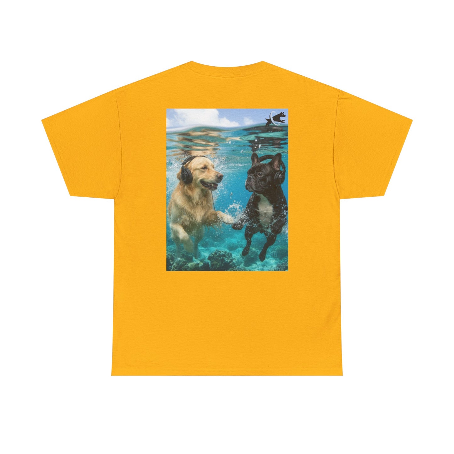 Goldie & Frenchie Front & Back Canada T‑Shirt — "Made in Canada" - Ships from Canada