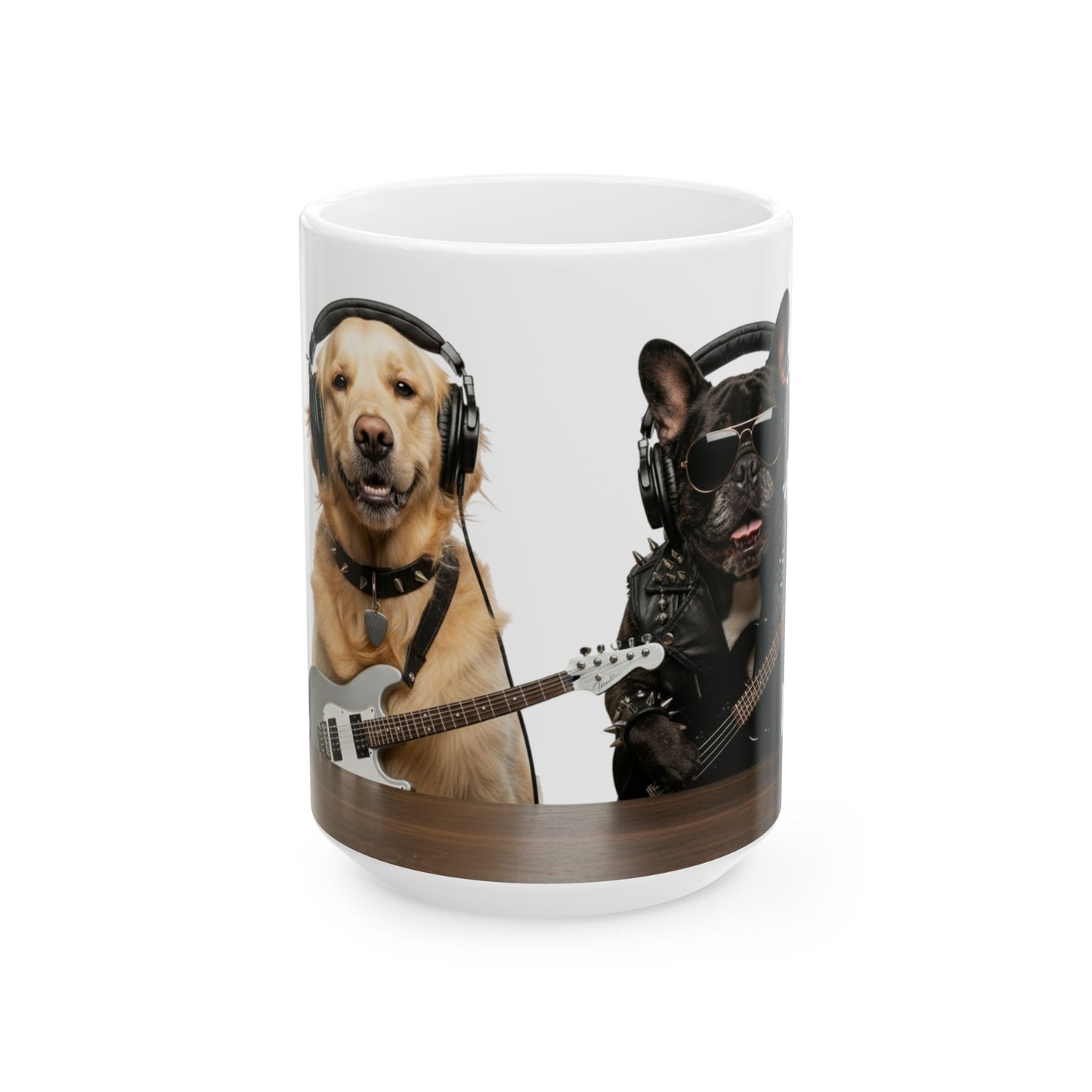 Goldie & Frenchie Rock n' Roll Ceramic Mug (11oz/15oz)