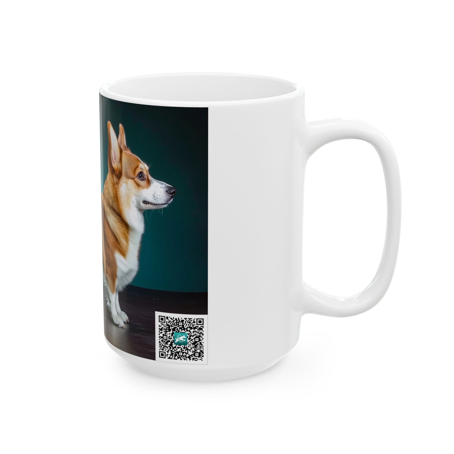 Pembroke Welsh Corgi Ceramic Mug — Pembroke Welsh Corgi Dog Breed Coffee Cup (11oz & 15oz)