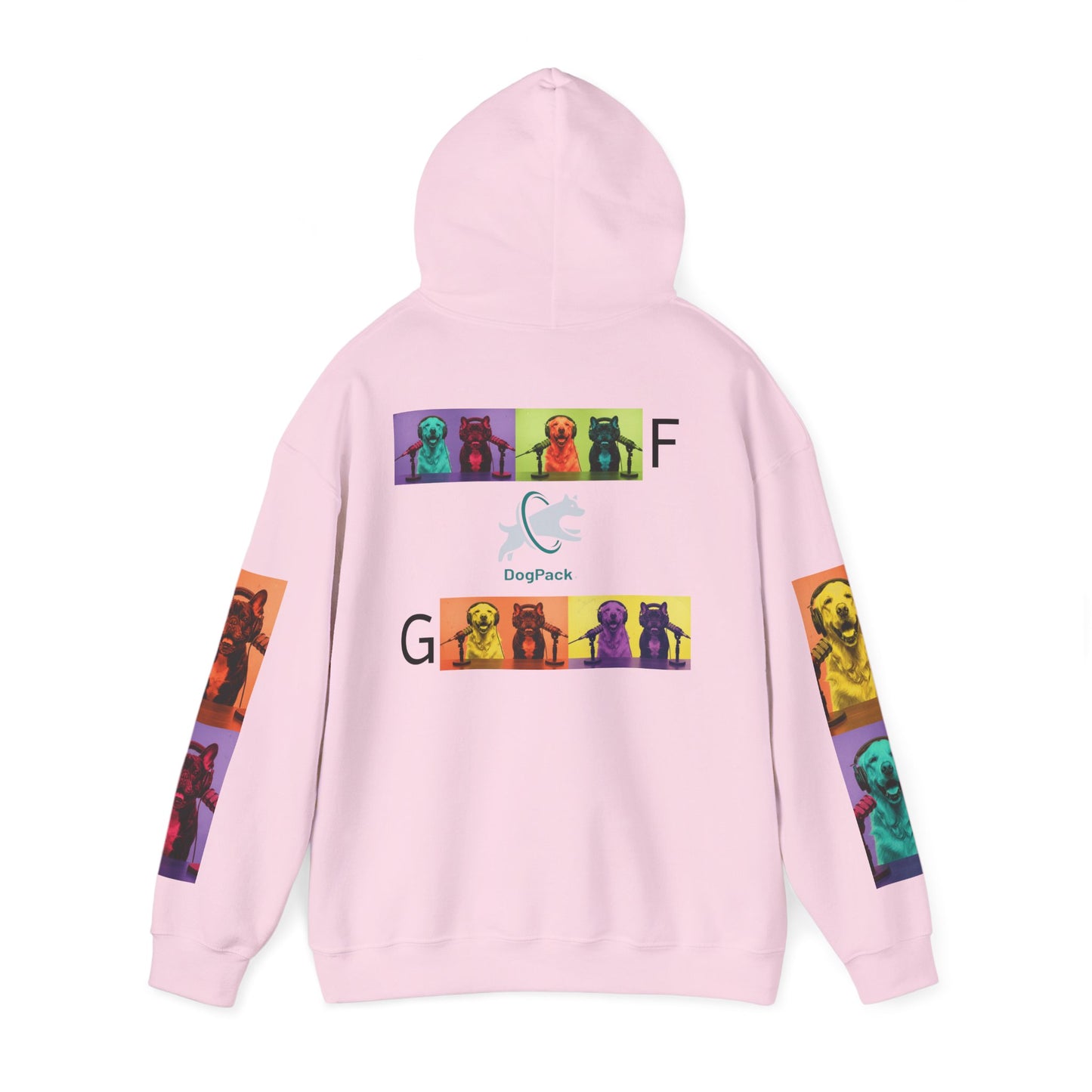 Goldie & Frenchie Cruisin' Hoodie — G&F "Windows down, music up" - Warhol inspired