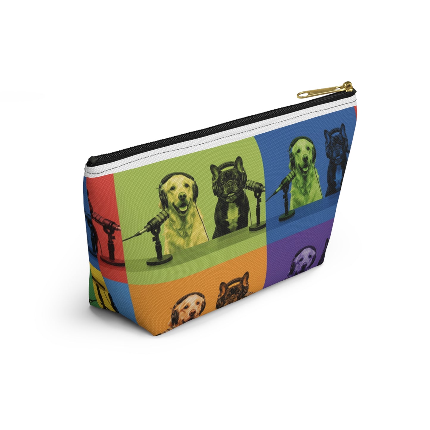 Goldie & Frenchie Warhol Inspired Pop Art Accessory Pouch