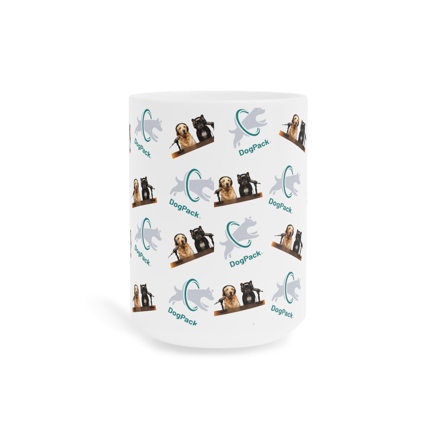 Goldie & Frenchie x DogPack Coffee Mug (11oz/15oz/20oz) - Made and Ships from Canada