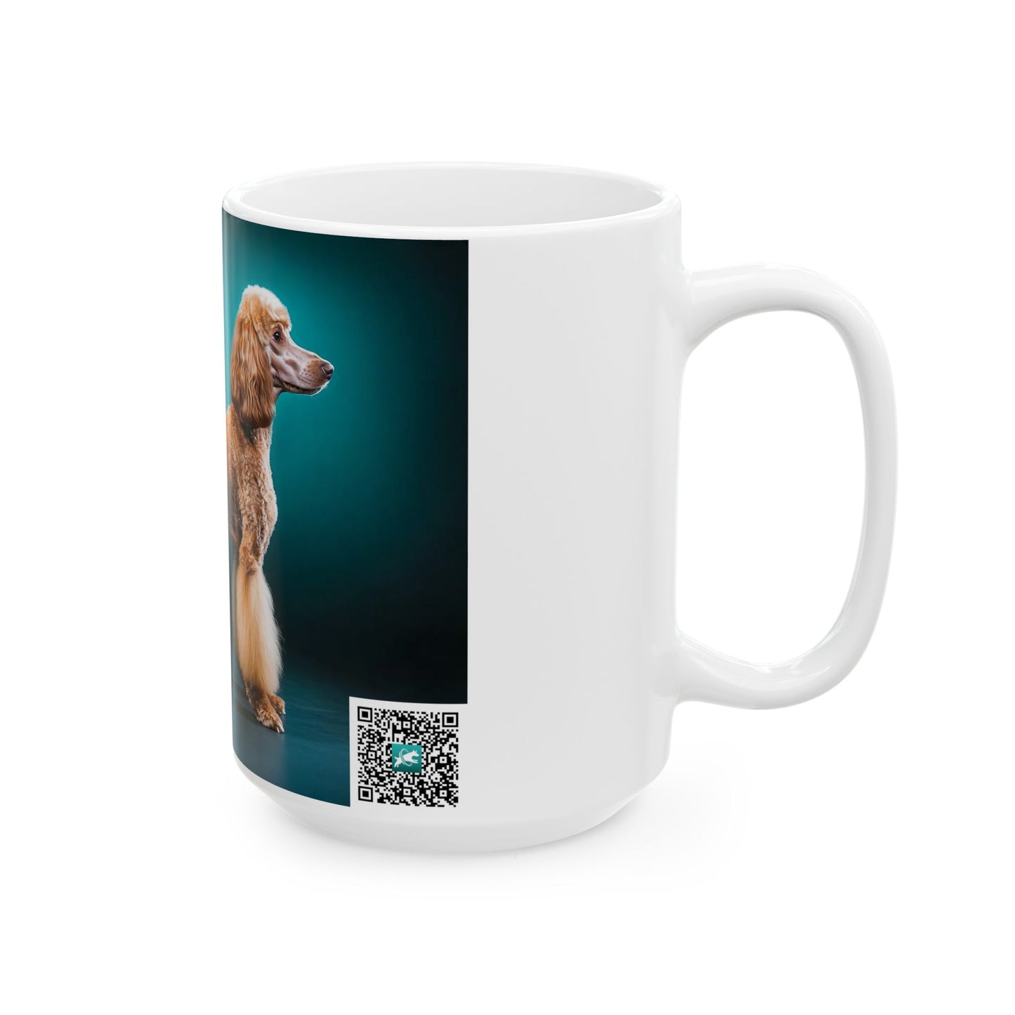 Standard Poodle Ceramic Mug — Standard Poodle Dog Breed Coffee Cup (11oz & 15oz)