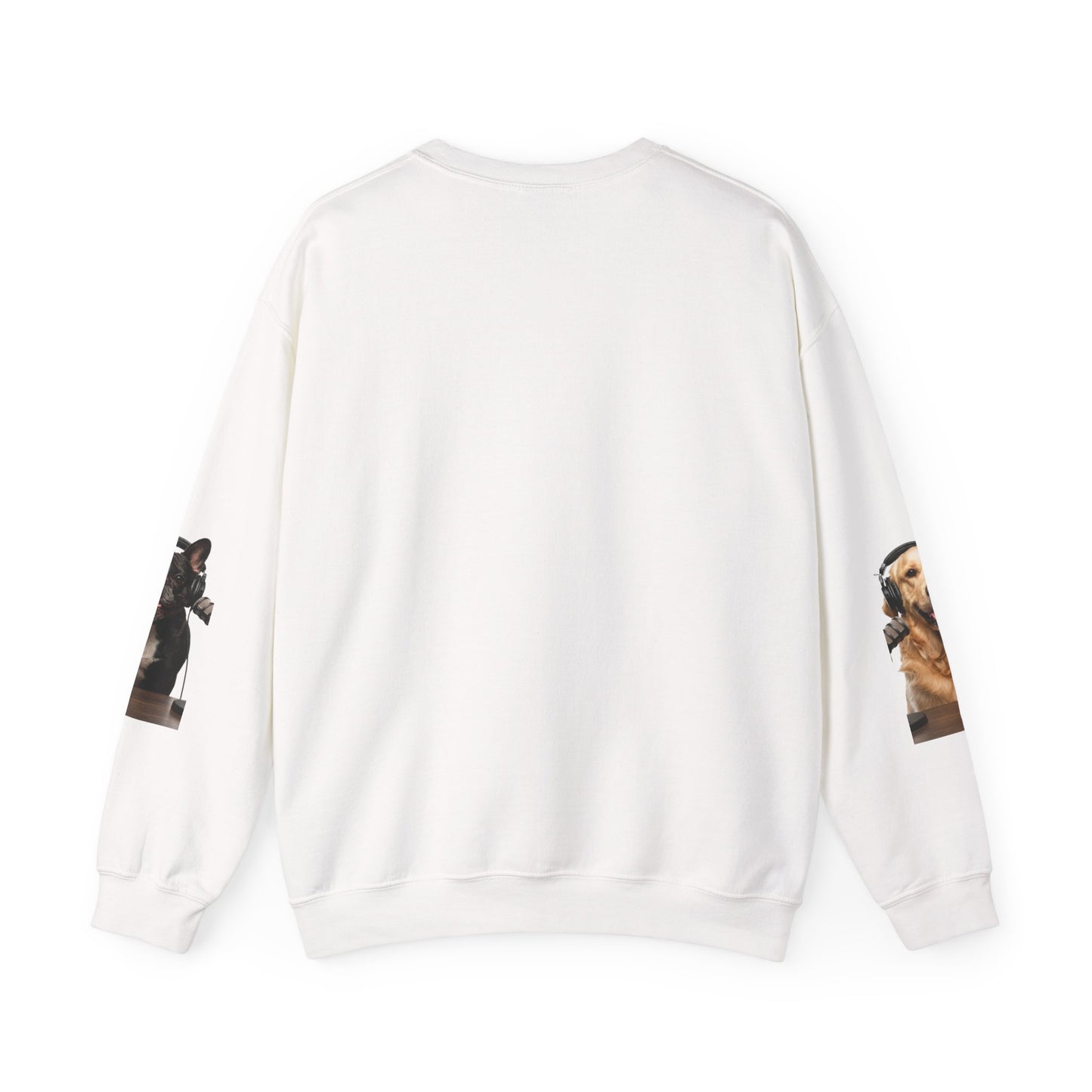 Goldie & Frenchie Smiling Crewneck with G&F sleeves