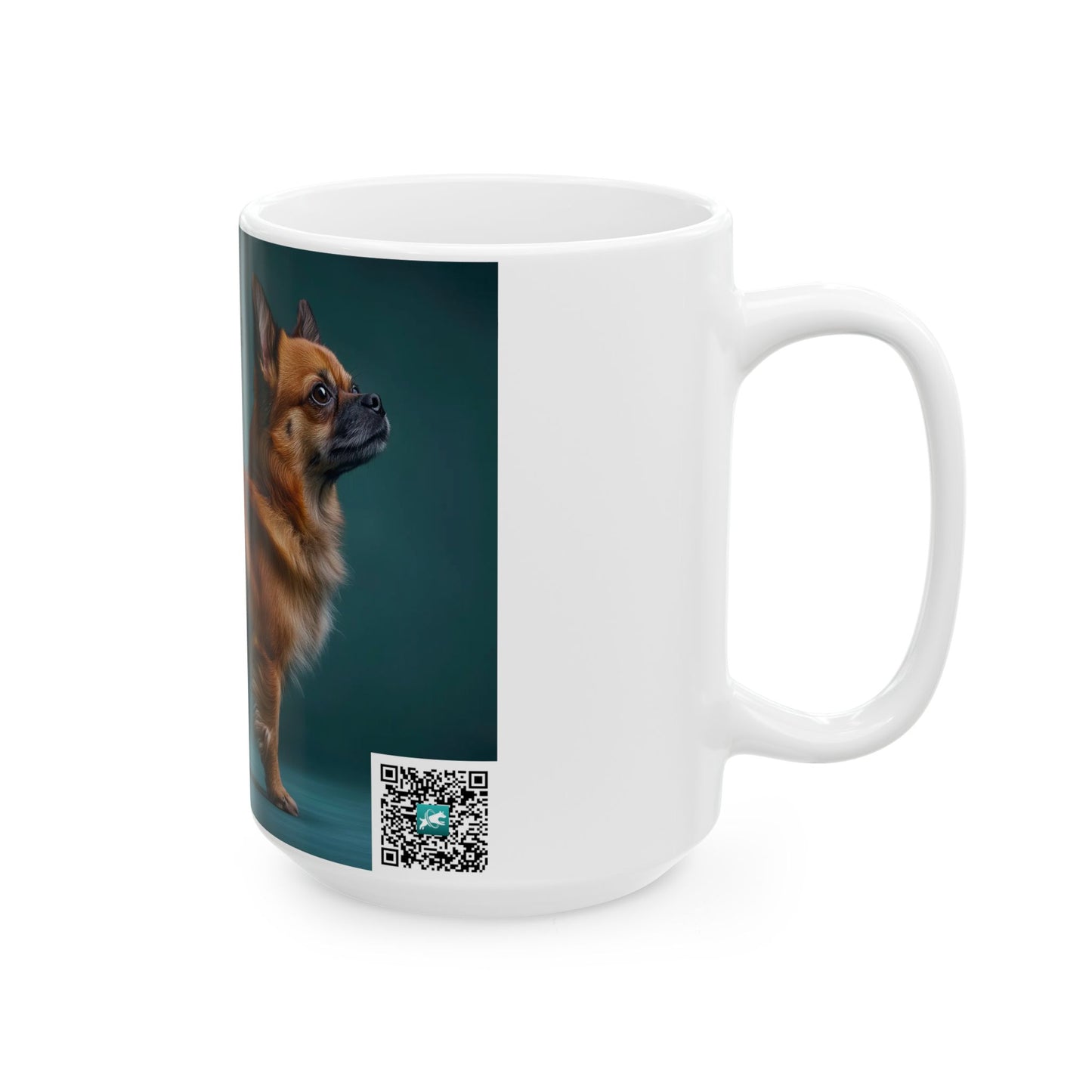Affenhuahua Ceramic Mug — Affenhuahua Dog Breed Coffee Cup (11oz & 15oz)
