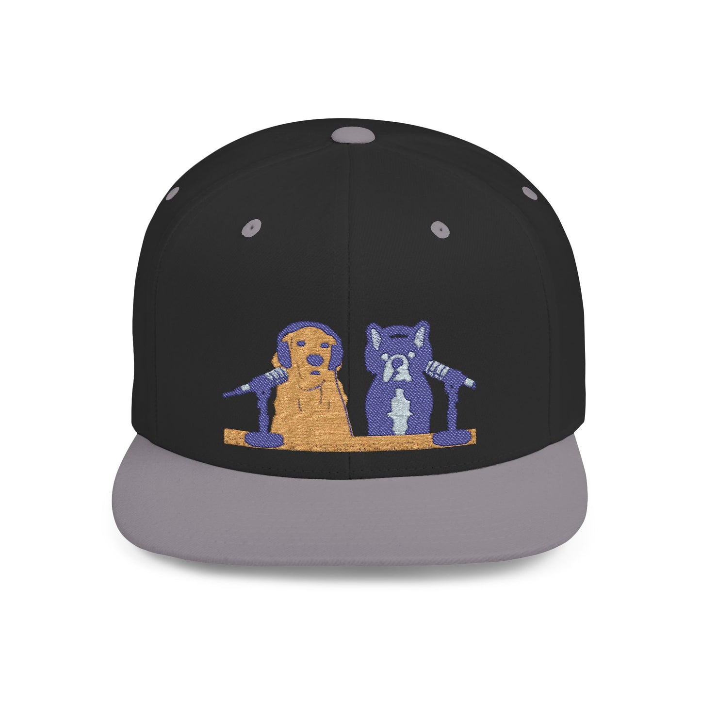 Goldie & Frenchie Embroidered Snapback Hat
