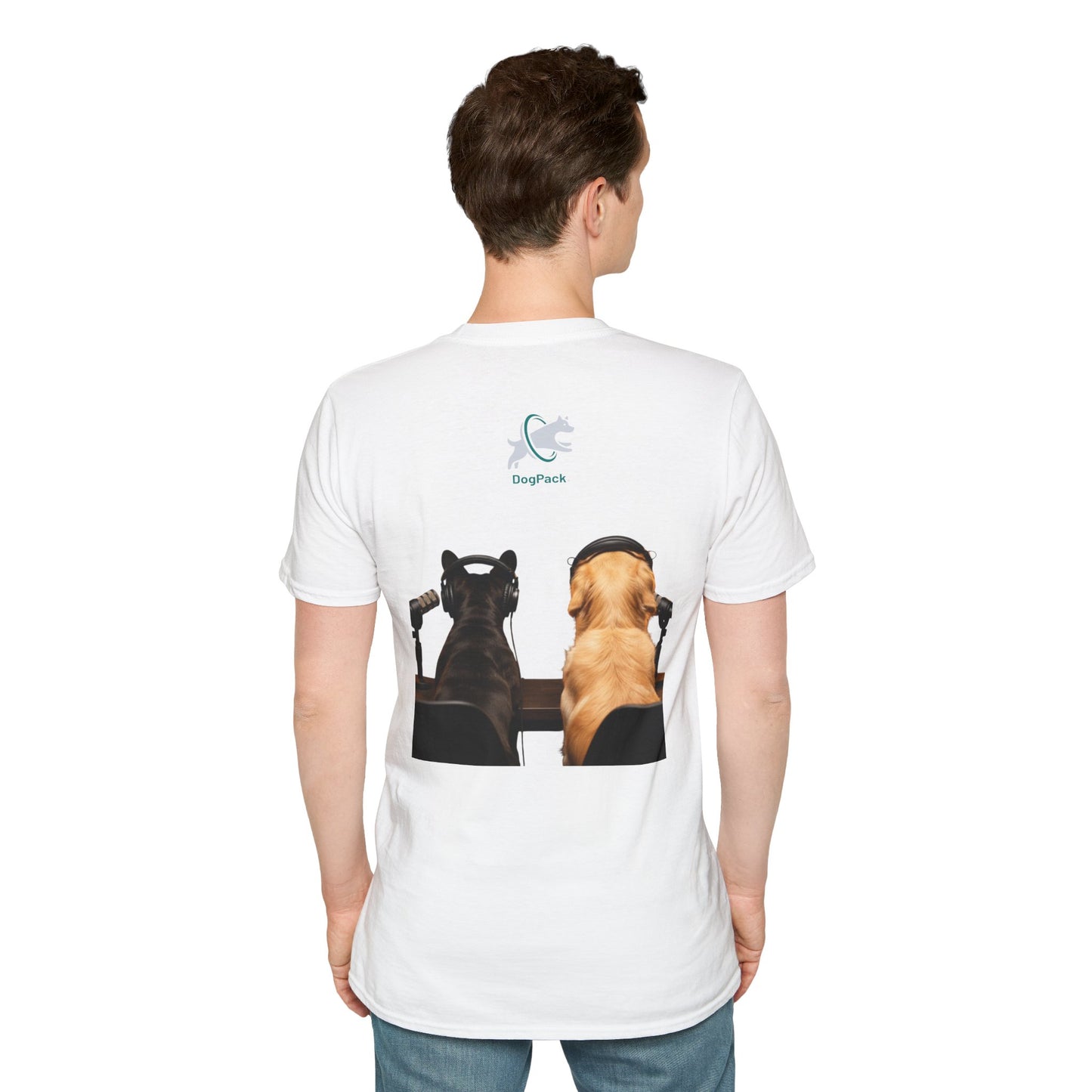 Goldie & Frenchie back & front Softstyle T-shirt