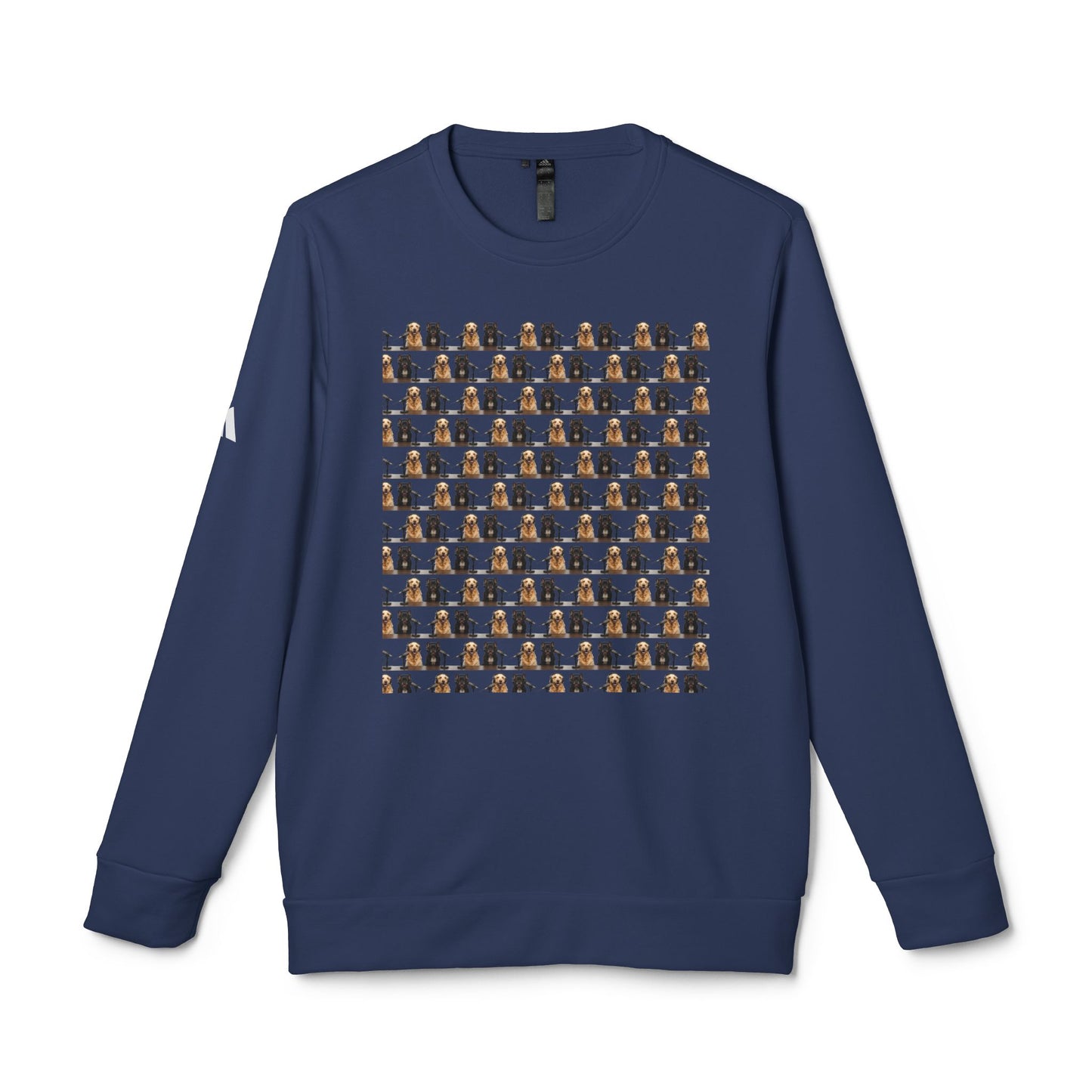 DogPack® Goldie & Frenchie™ Classic Crewneck Sweatshirt — adidas Sustainable Fleece