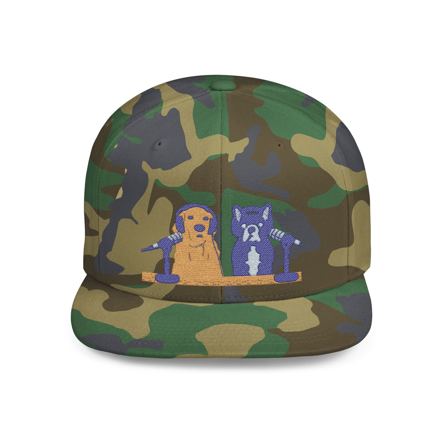 Goldie & Frenchie Embroidered Snapback Hat