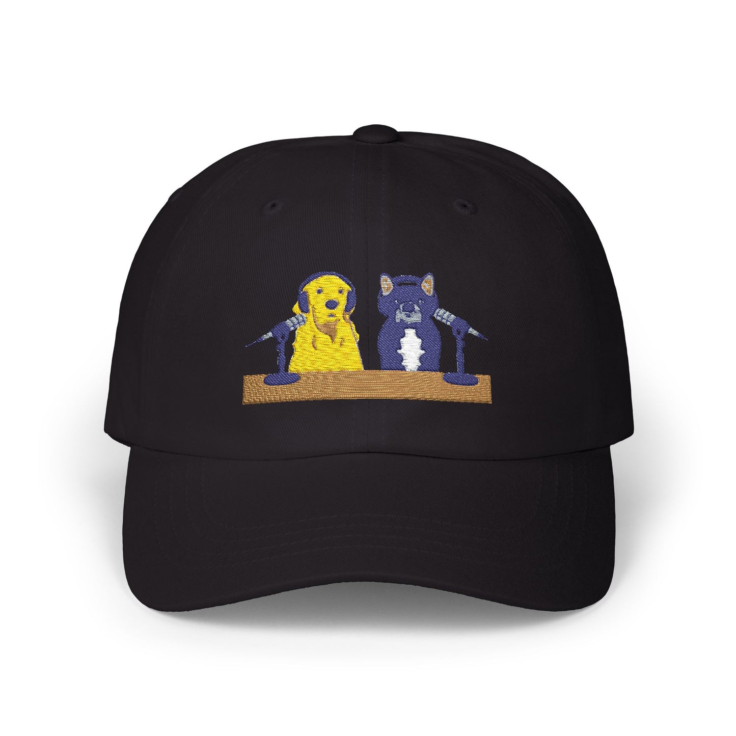 Goldie & Frenchie Embroidered Podcast Hat