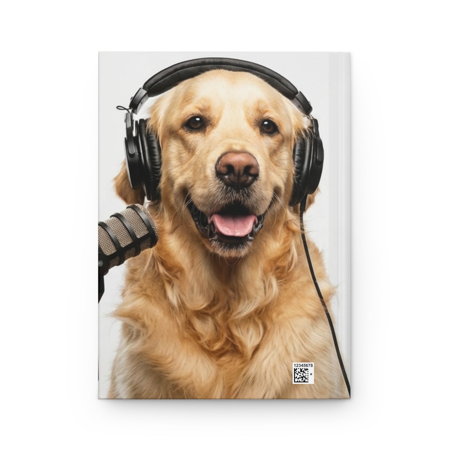Goldie & Frenchie Smiling Hardcover Notebook