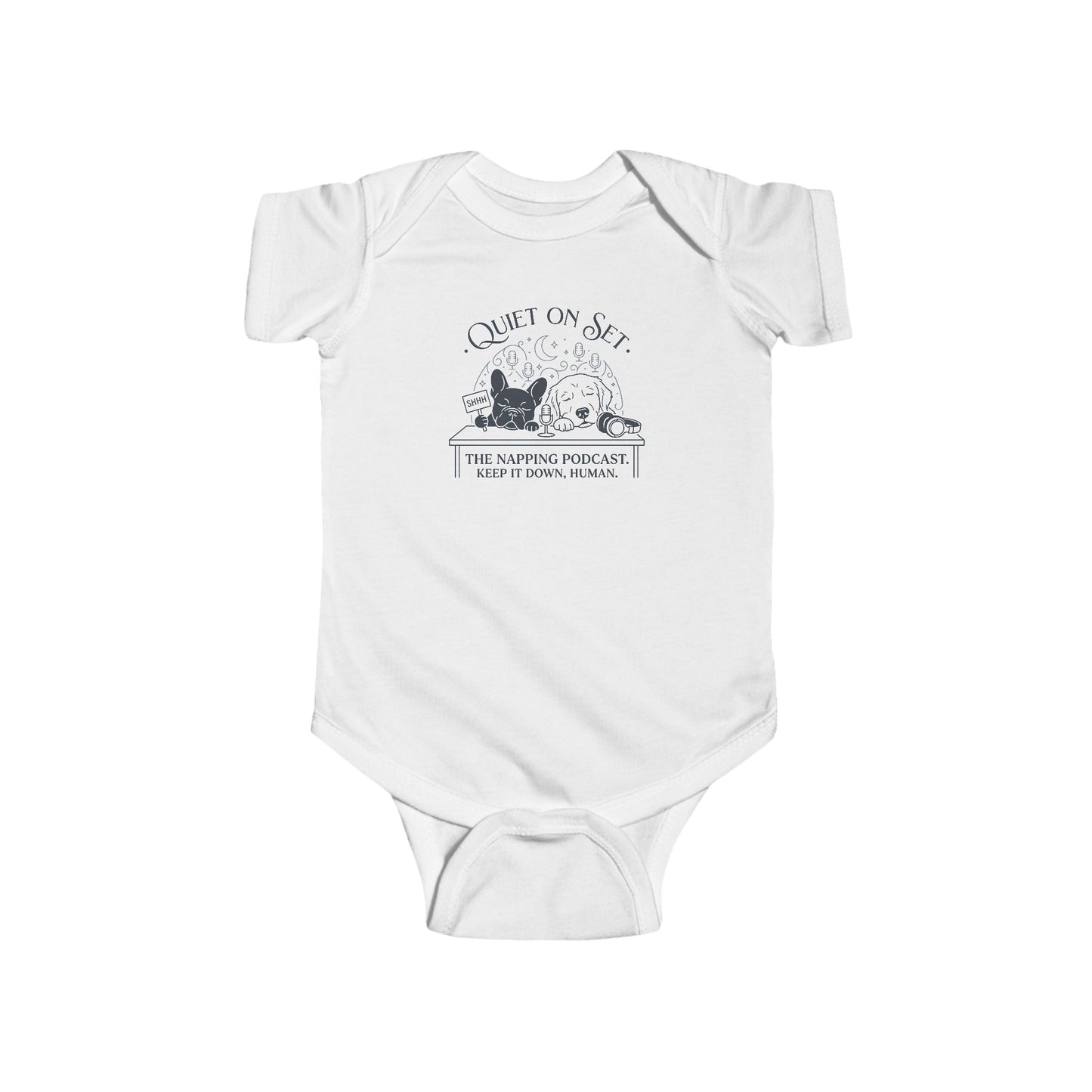 Goldie & Frenchie Baby Bodysuit — Quiet On Set