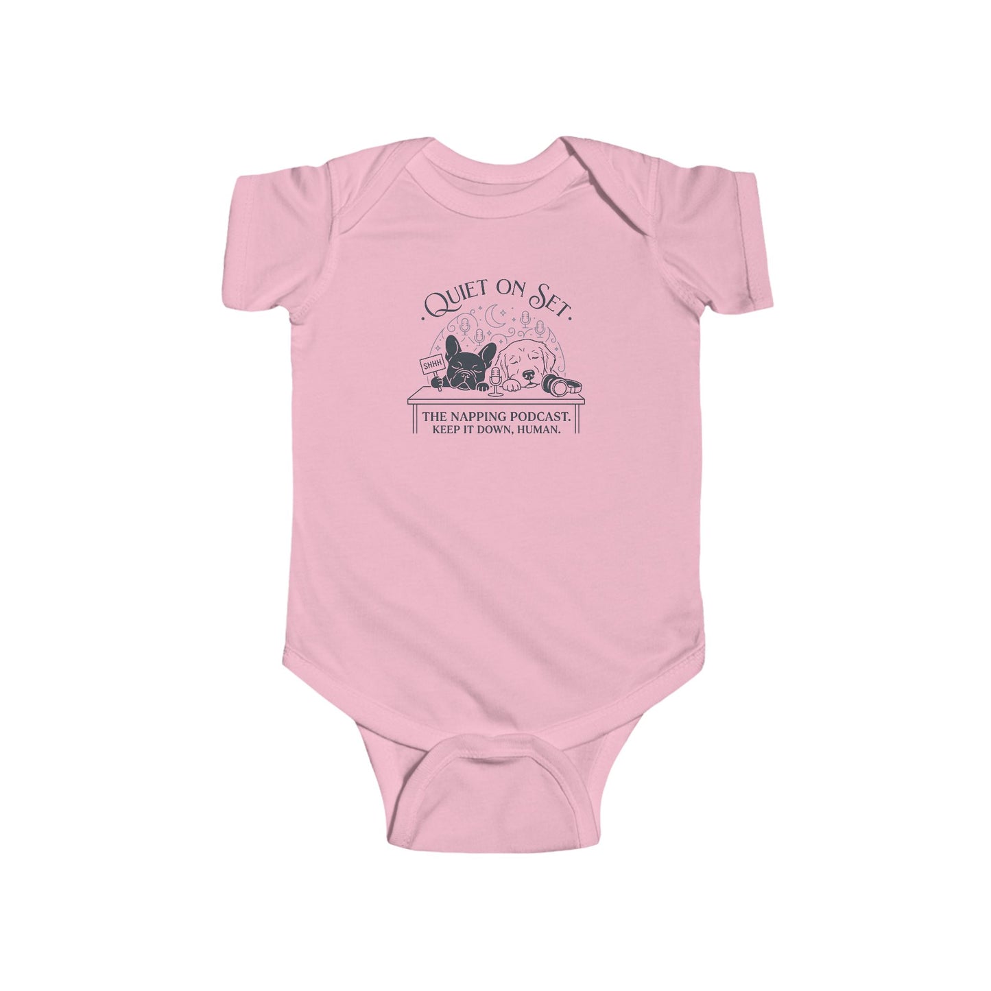 Goldie & Frenchie Baby Bodysuit — Quiet On Set