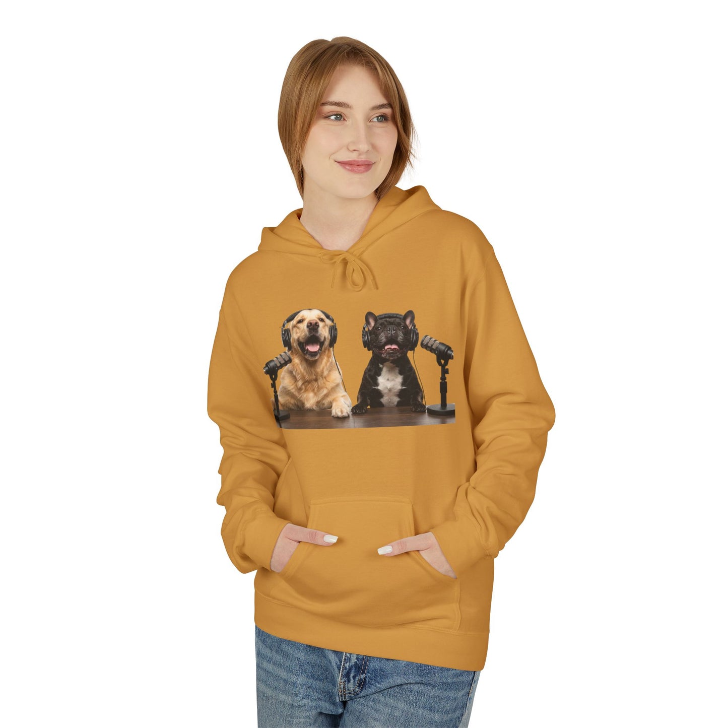 Goldie & Frenchie Soft Style Podcast Hoodie