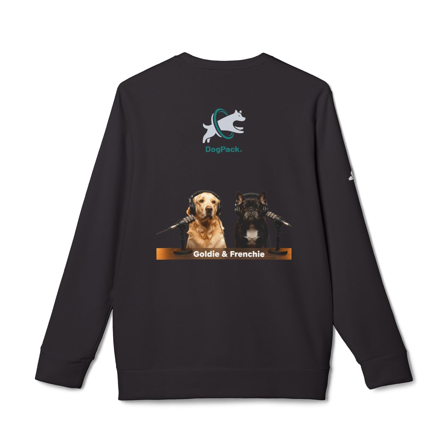 DogPack® Goldie & Frenchie™ Classic Crewneck Sweatshirt — adidas Sustainable Fleece