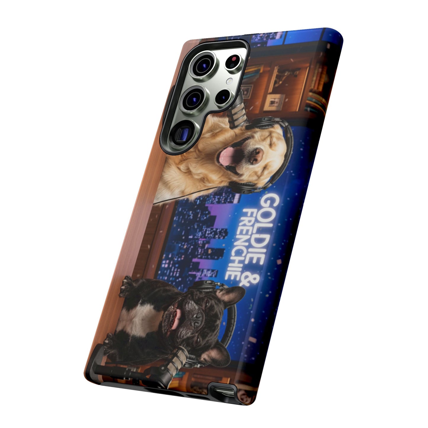 Goldie & Frenchie Talk Show LOL Laughing out Loud Samsung Google Android Cases