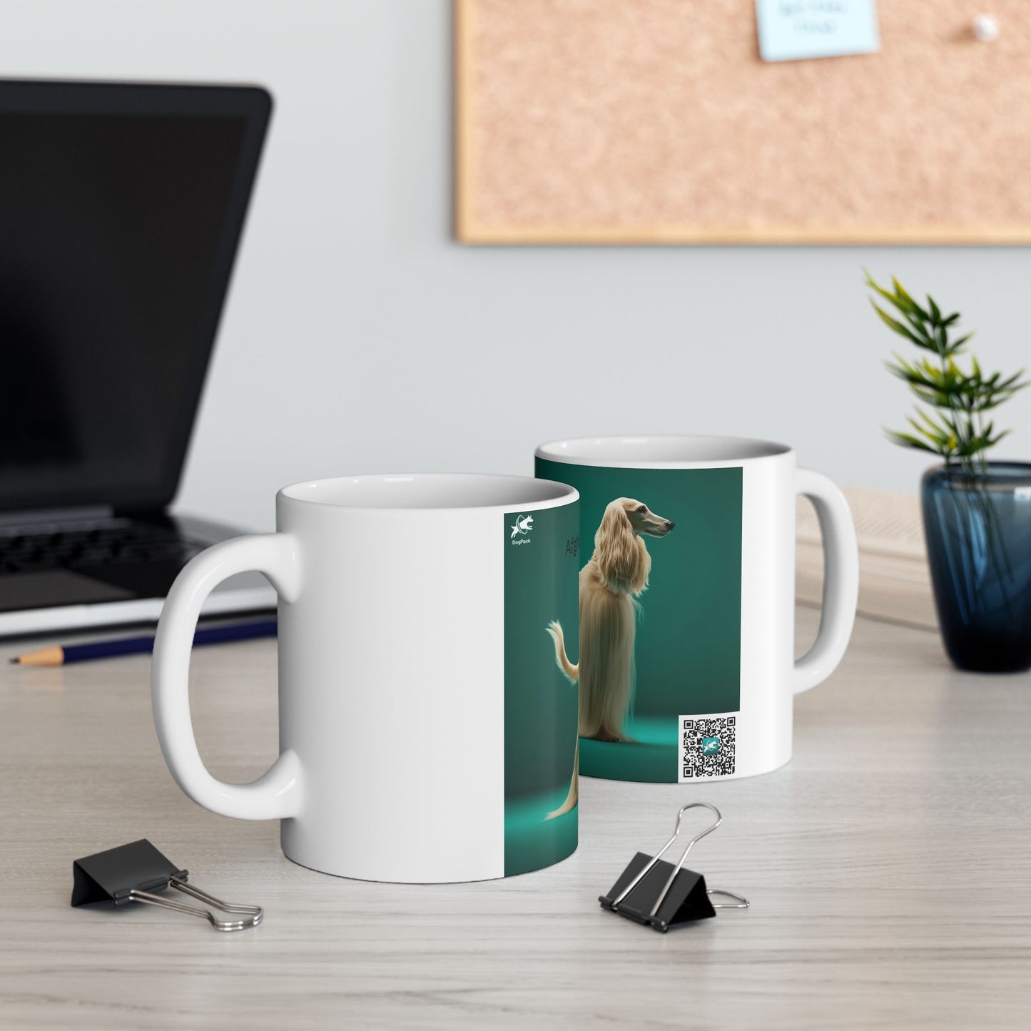 Afghan Hound Ceramic Mug – Dog Lover Coffee Cup (11oz/15oz)