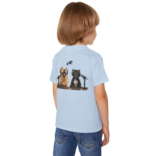Goldie the Doctor & Frenchie the Baker Toddler T‑Shirt - Front & Back Print