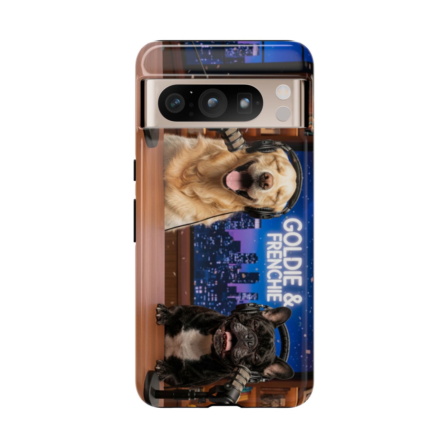 Goldie & Frenchie Talk Show LOL Laughing out Loud Samsung Google Android Cases