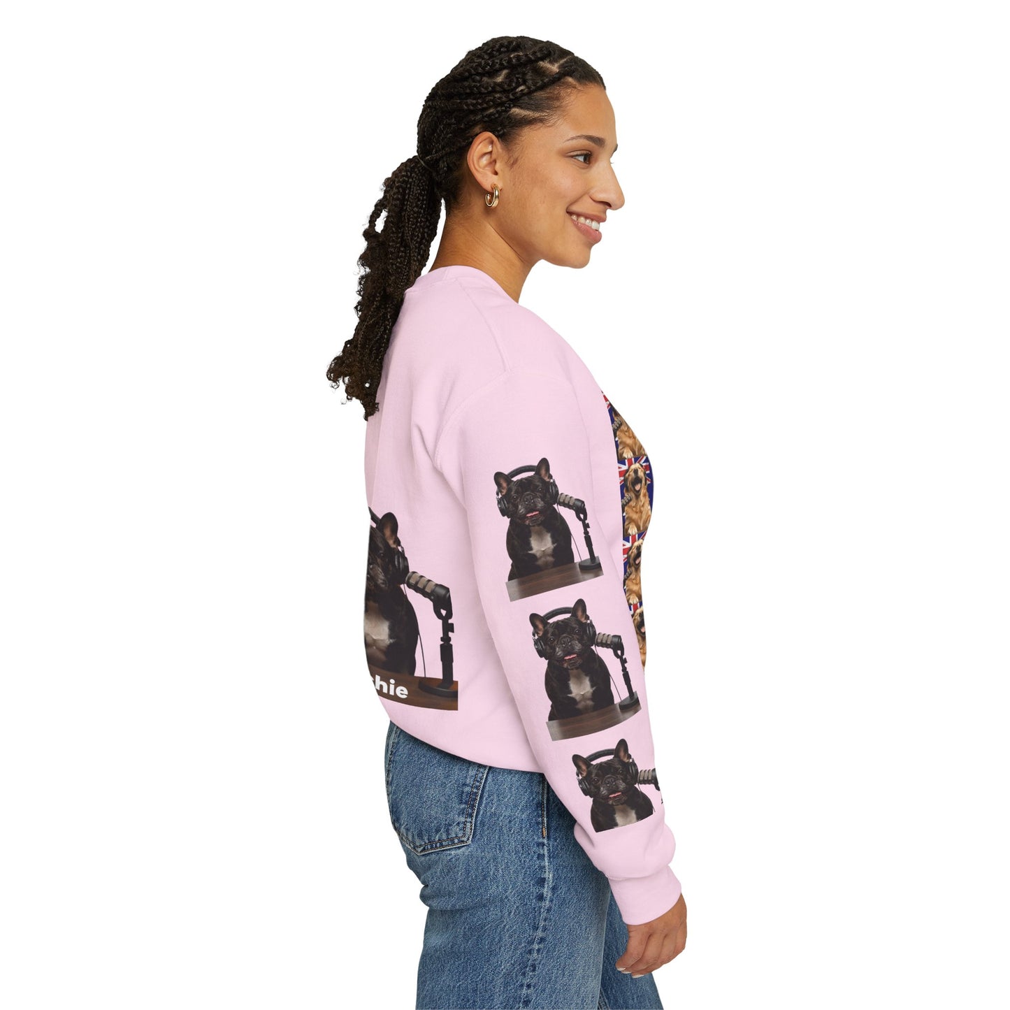 Goldie & Frenchie Australian Pride Crewneck Sweatshirt — Fully Printed Special Edition - Ships from Australia + New Zealand